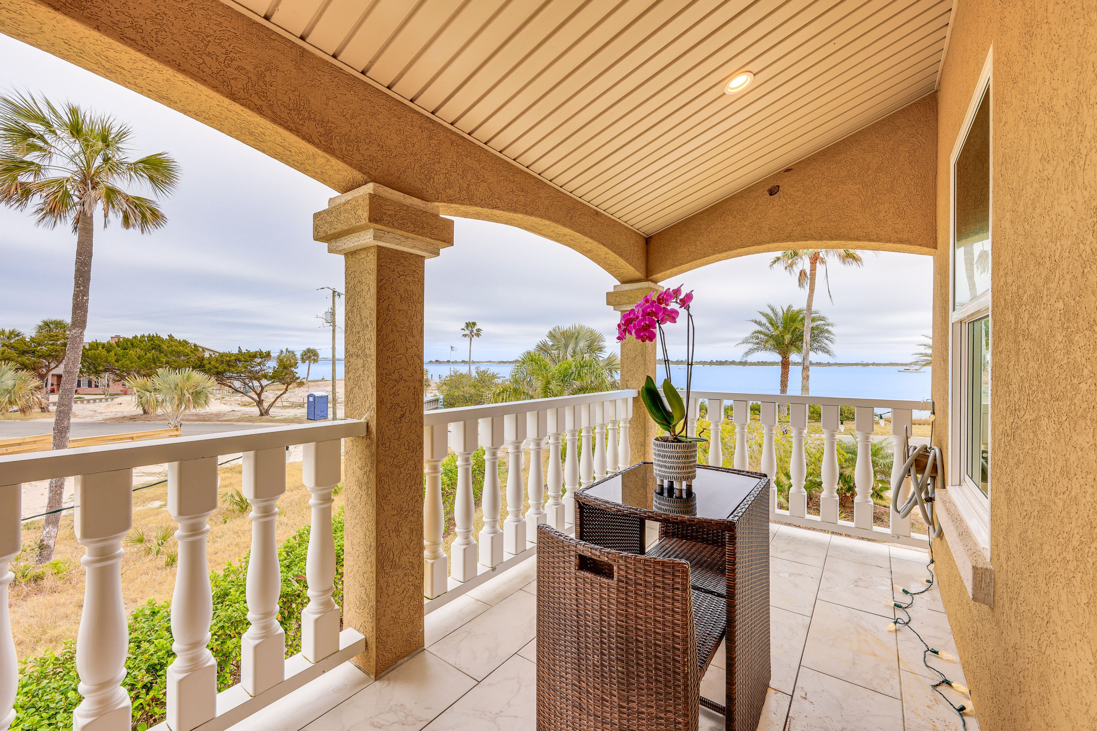 Apartment Exterior | Private Balcony | Water Views