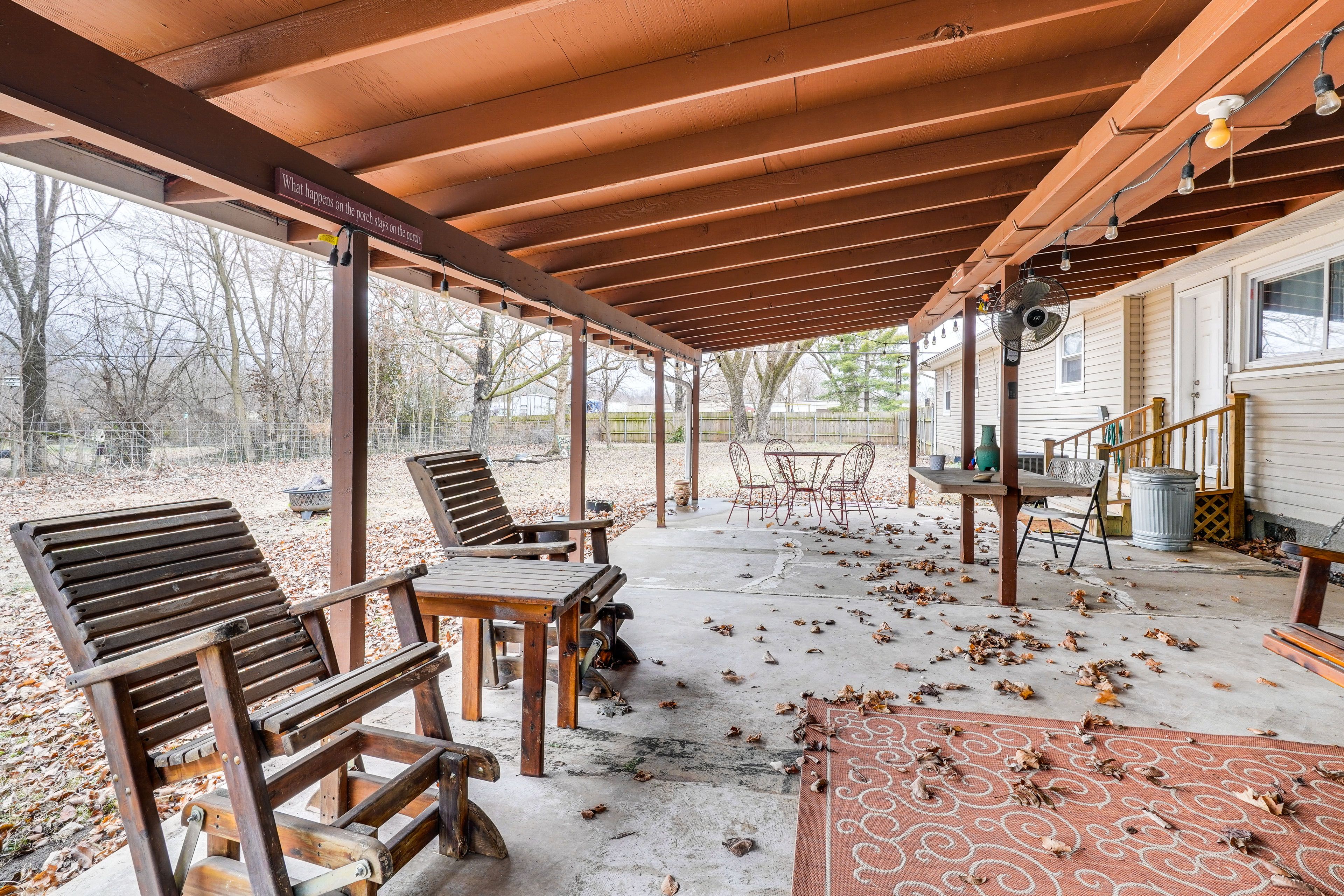 Covered Patio | Outdoor Seating
