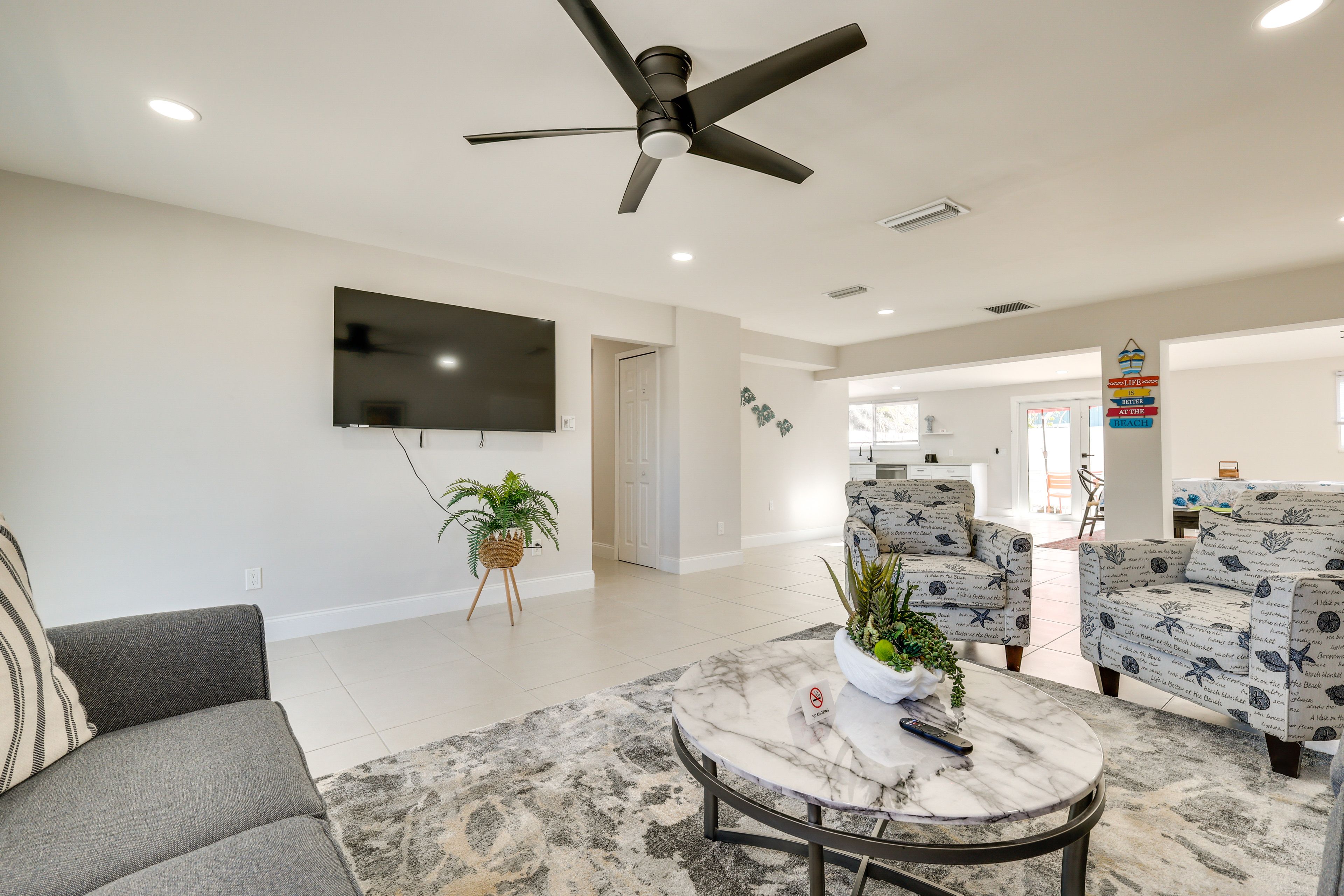 Living Room | Full Sleeper Sofa | Smart TV