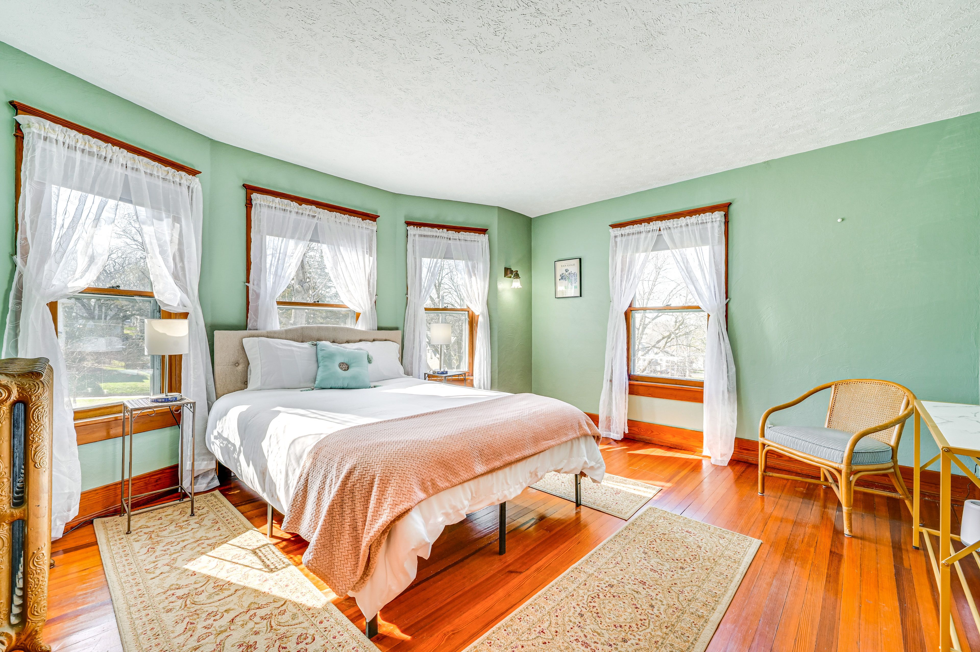 Bedroom 3 | Queen Bed | Wedding Dress Hook | 2nd Floor