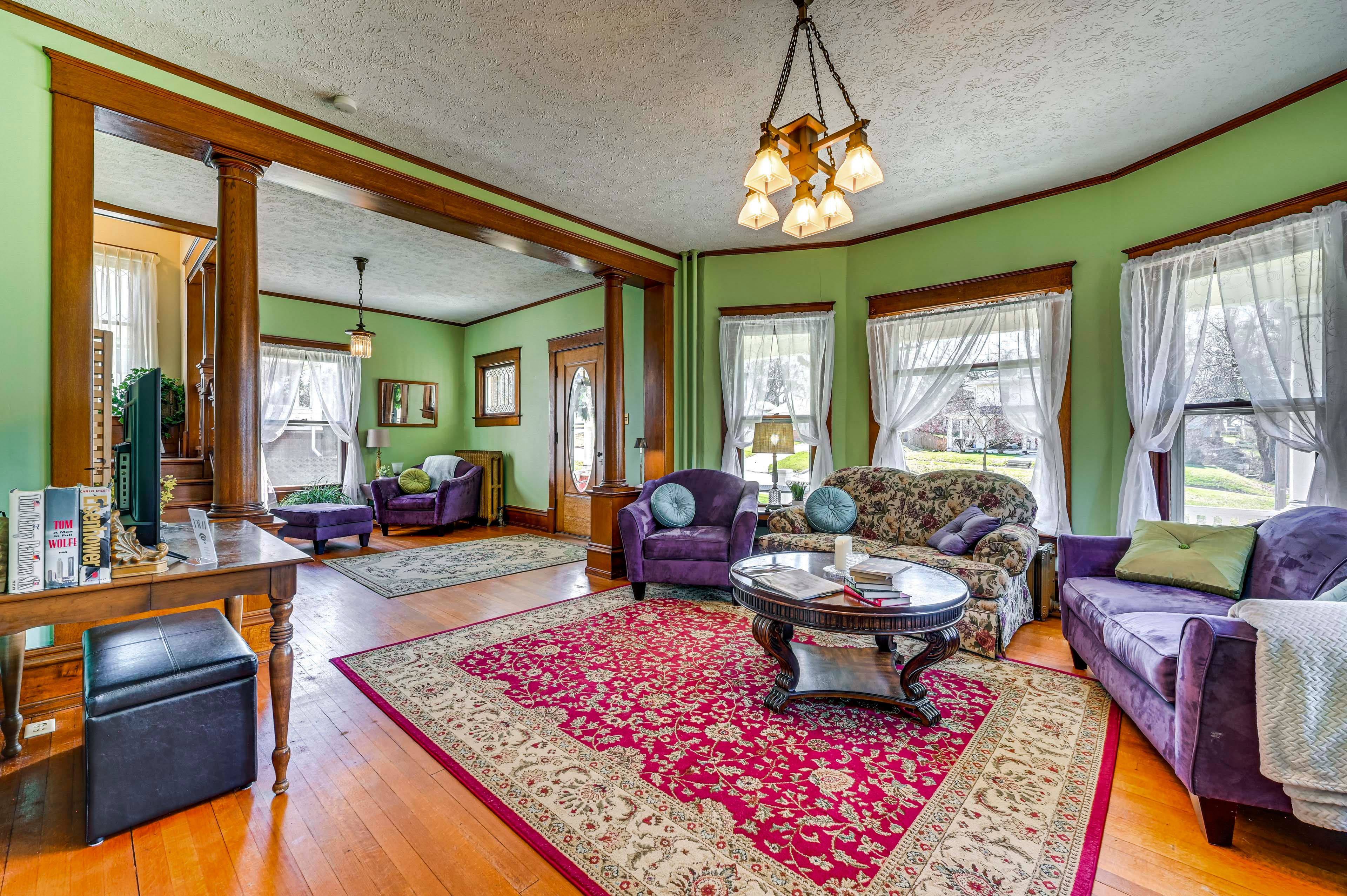 Living Room | Window A/C Unit | Free WiFi | 1st Floor
