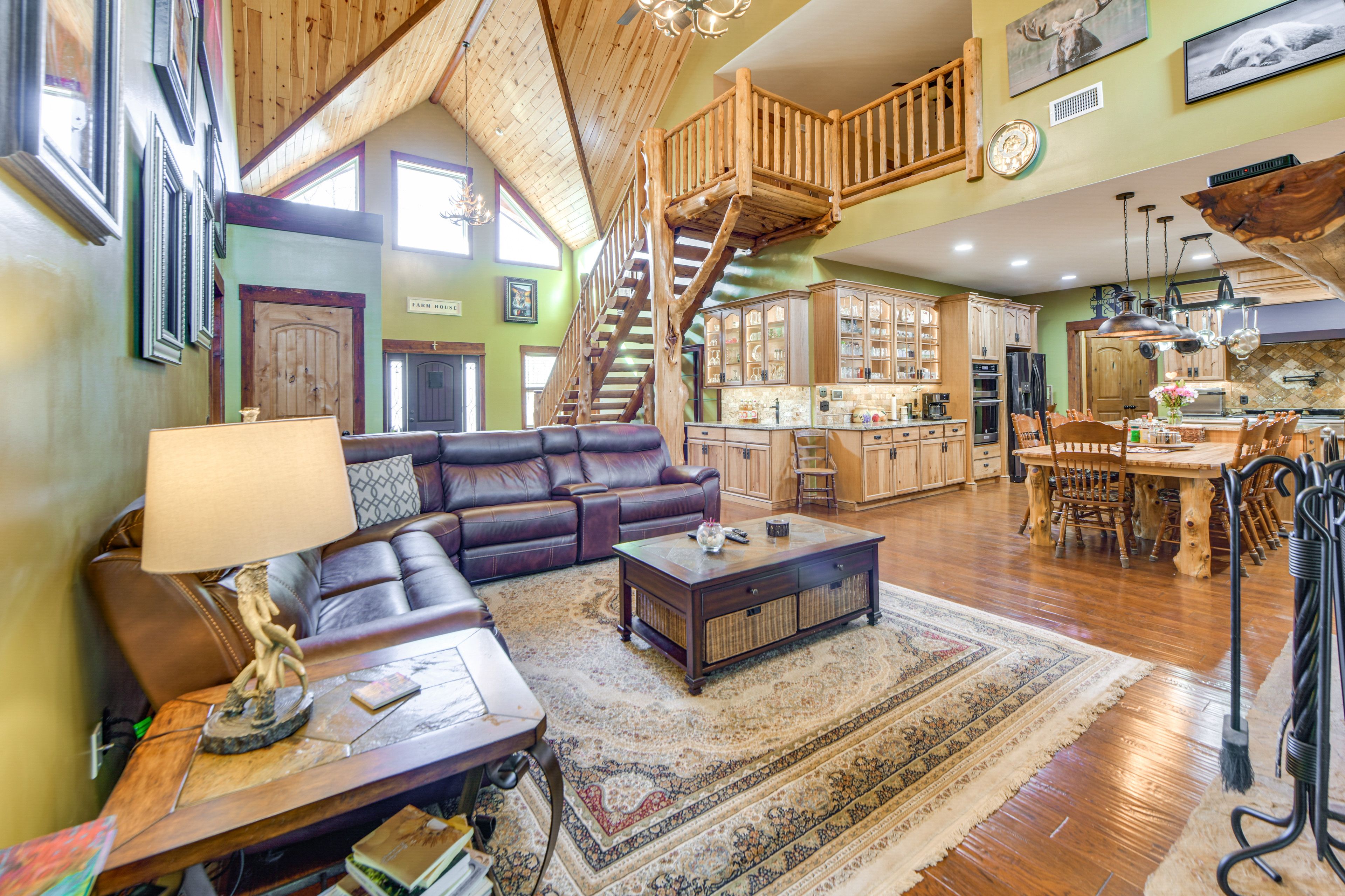 Living Area | Dining Table | Kitchen