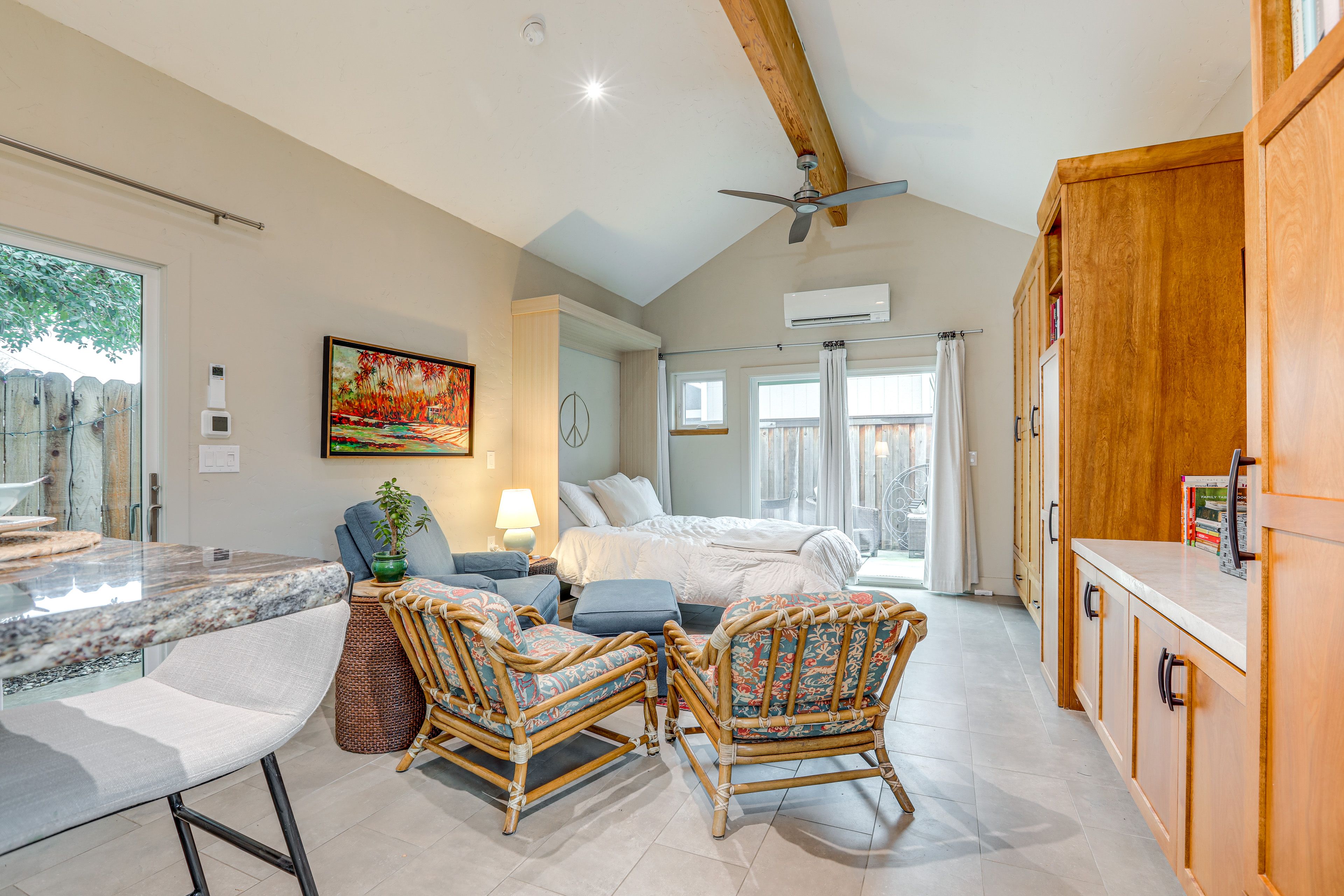 Living Area | Smart TV | Free WiFi | Mini-Split Heating & A/C