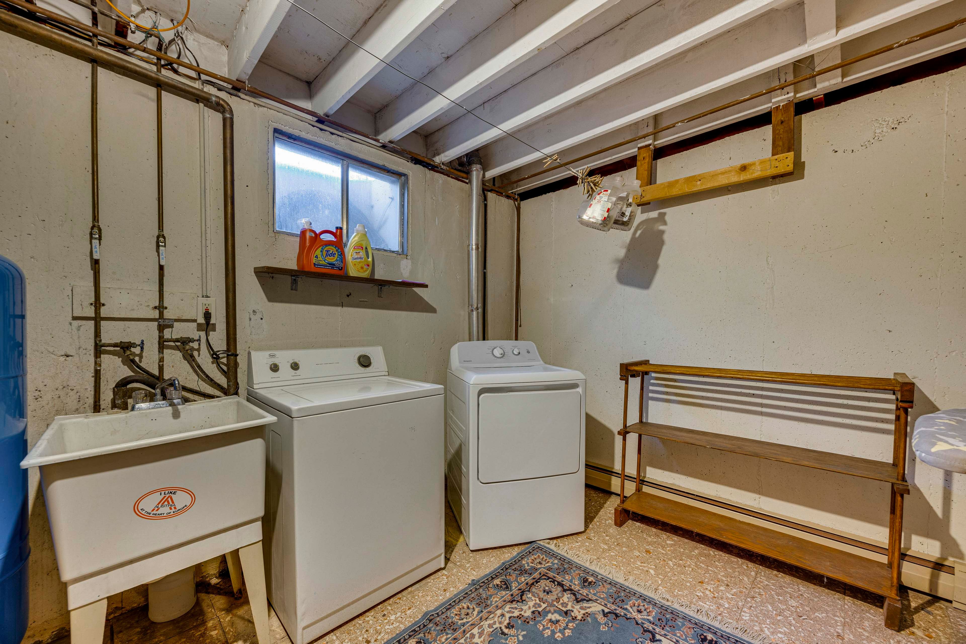 In-Unit Laundry | Basement Floor