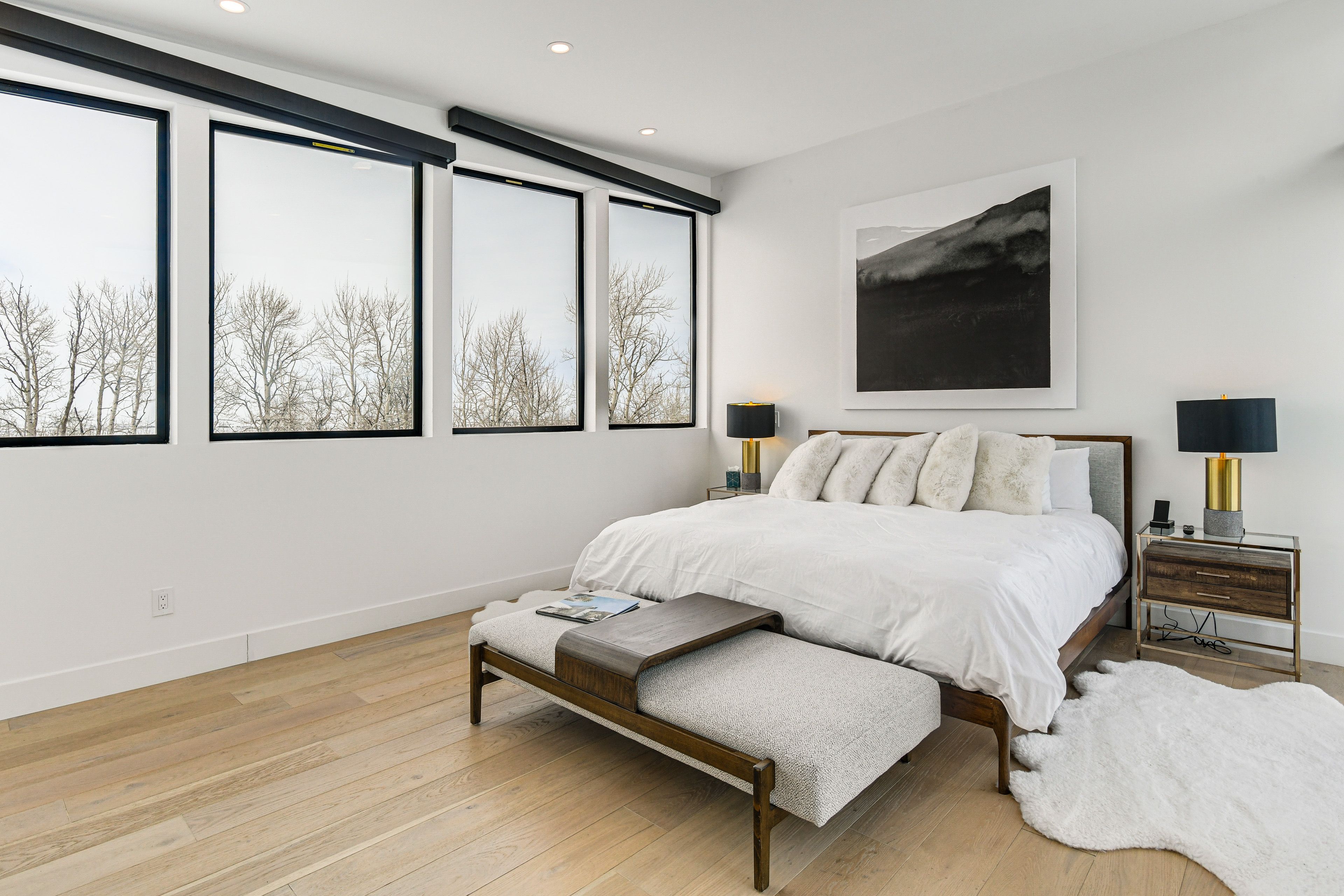 Bedroom 4 | 2nd Floor | King Bed | Smart TV | Fireplace