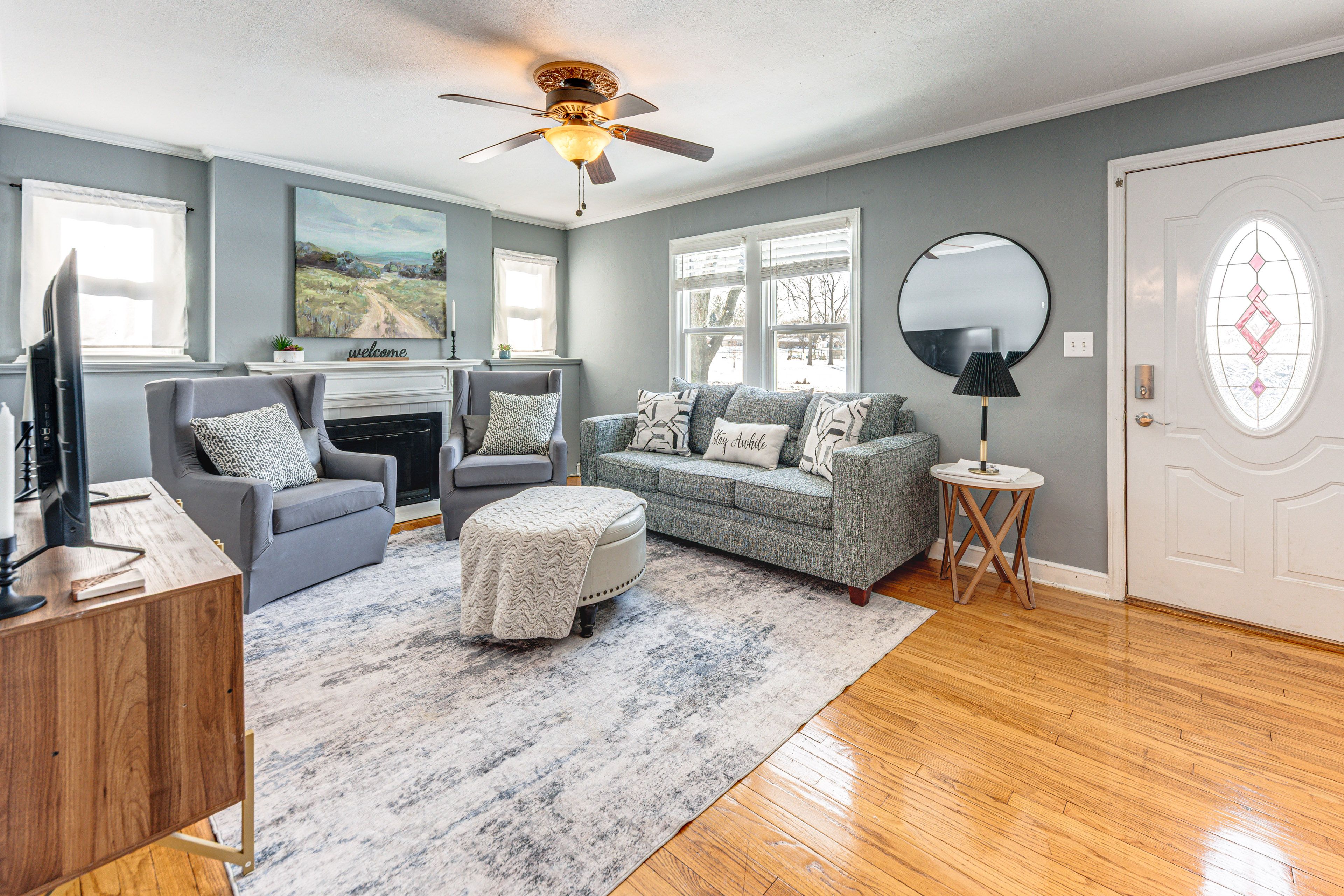 Living Room | Central A/C & Heating