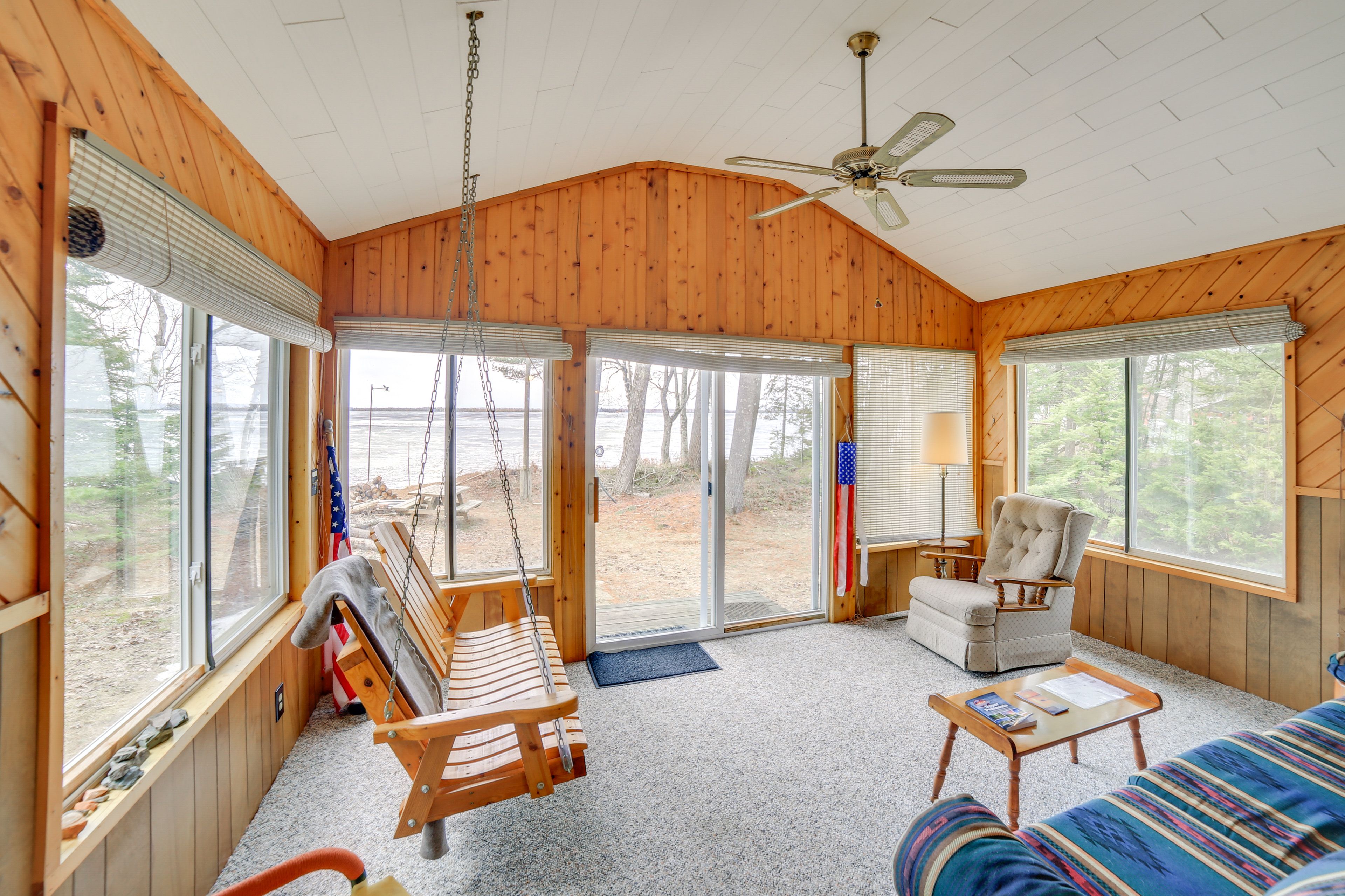 Gould City Vacation Rental | 2BR | 1BA | Stairs Required | 1,032 Sq Ft