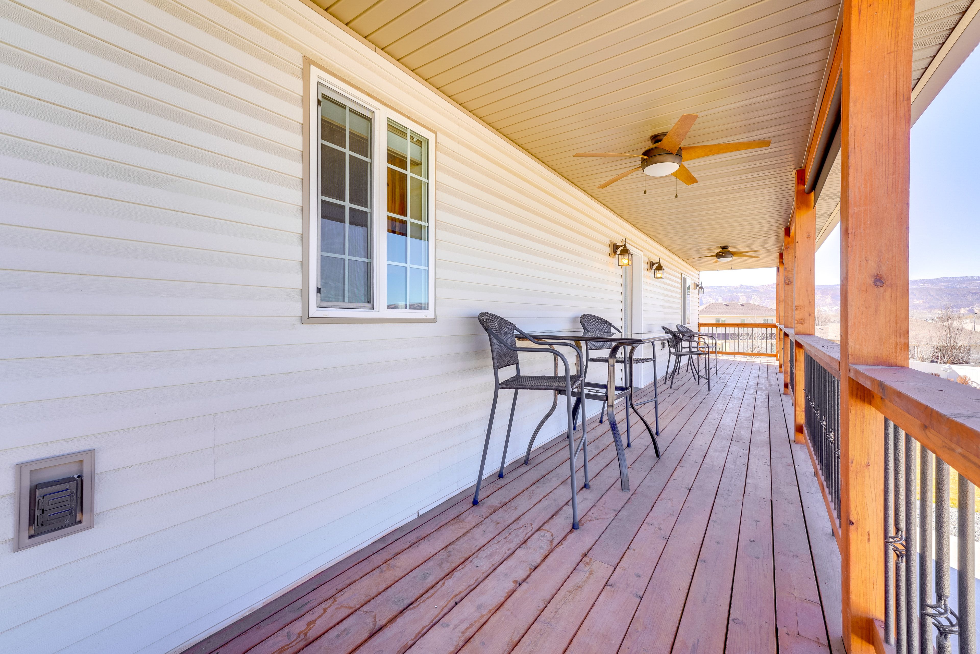 Private Deck | 2nd Floor | Access Via Living Room