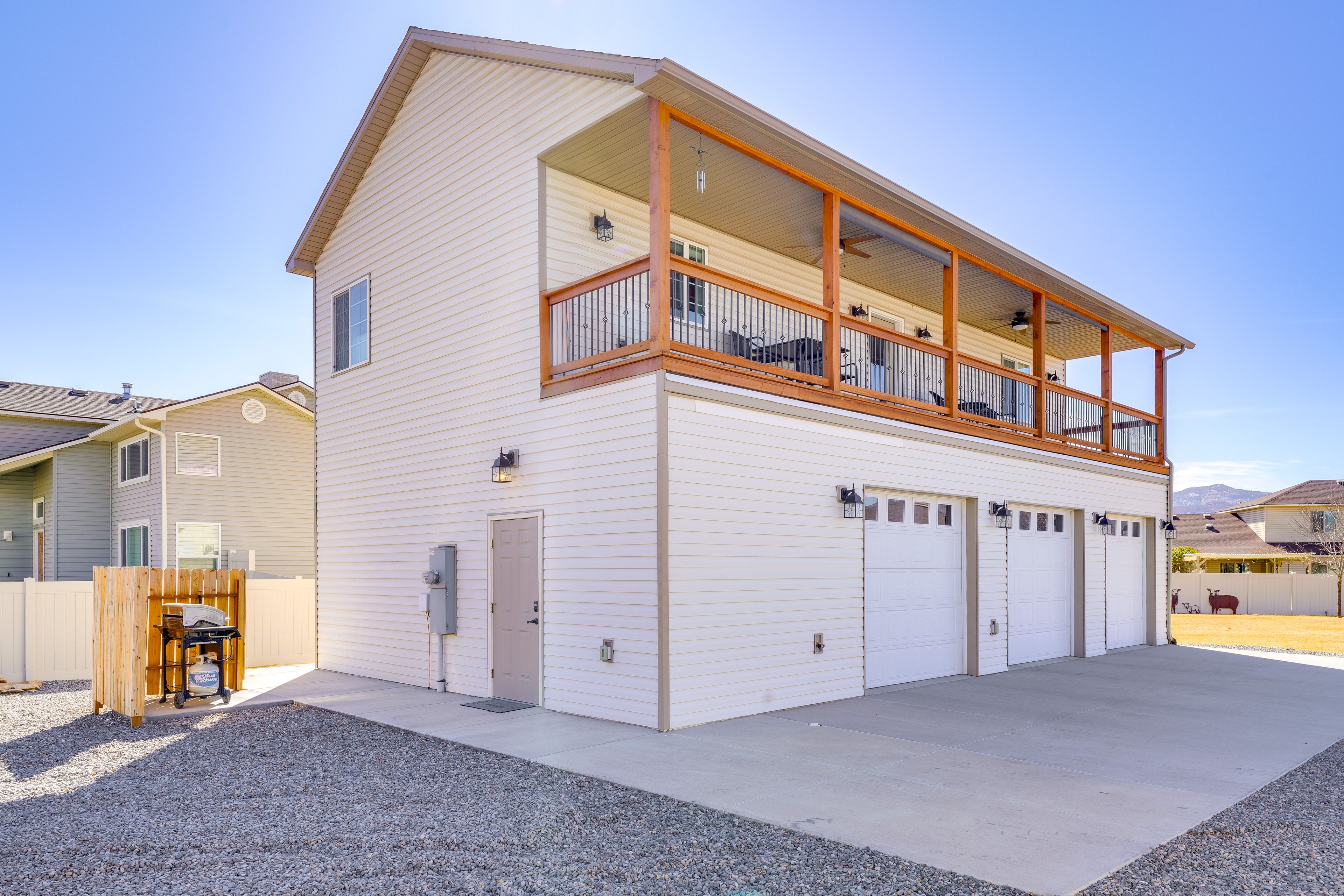 Property Exterior | 2-Story Home | Keyless Entry