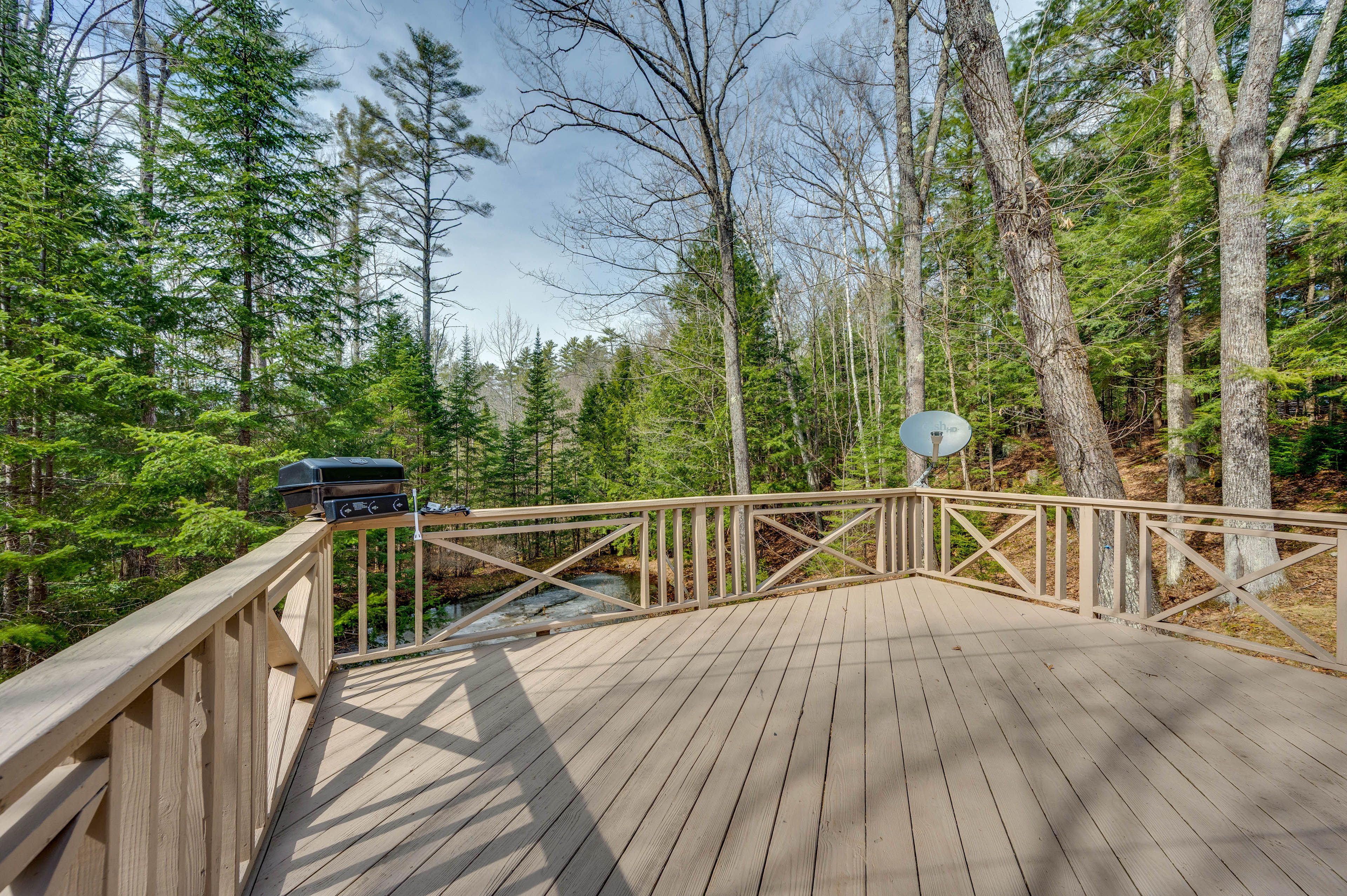 Deck | Tabletop Grill | Pond Views