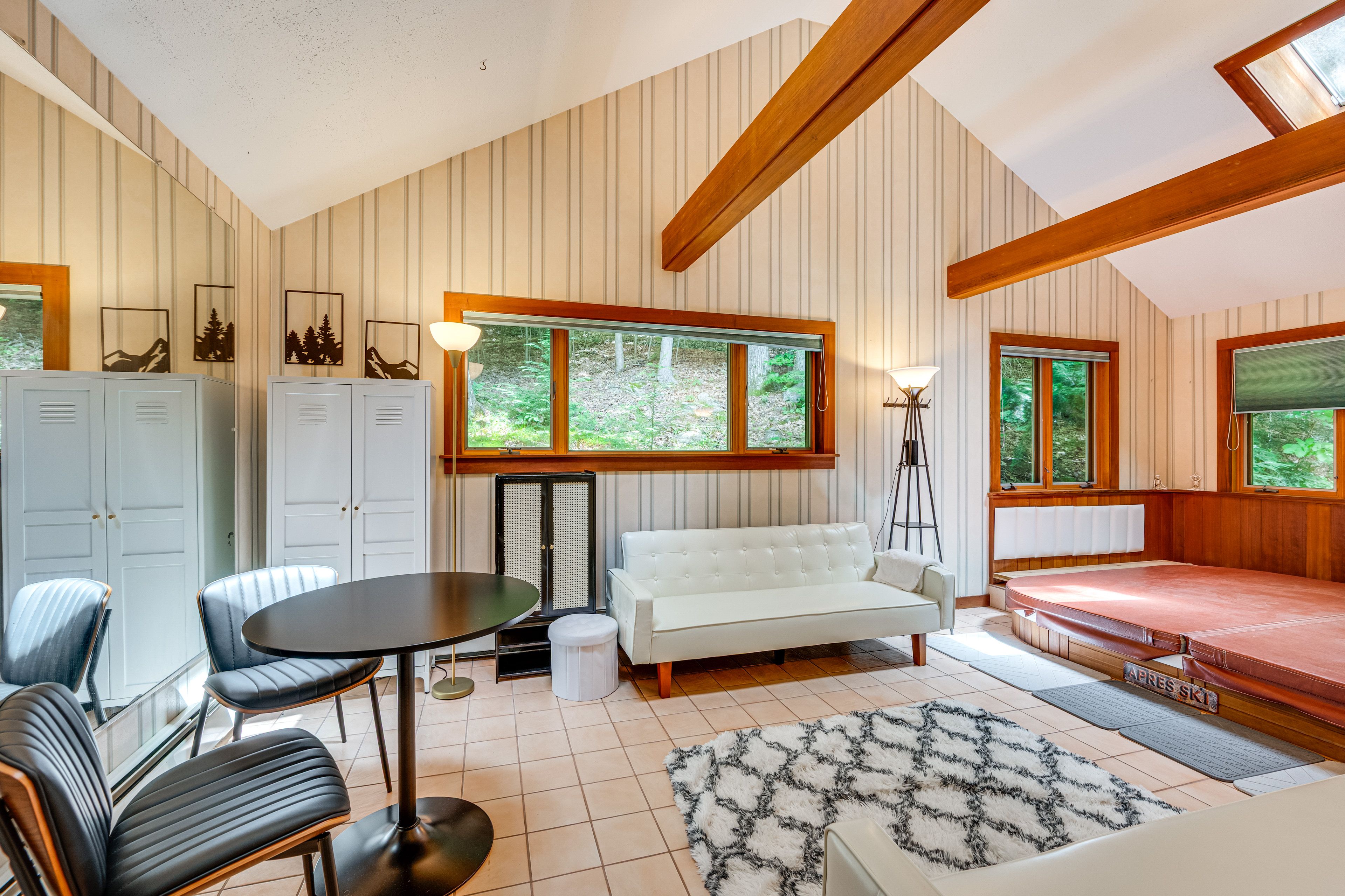 Hot Tub Room | Upper Unit | 1st Floor | 2 Full Sleeper Sofas