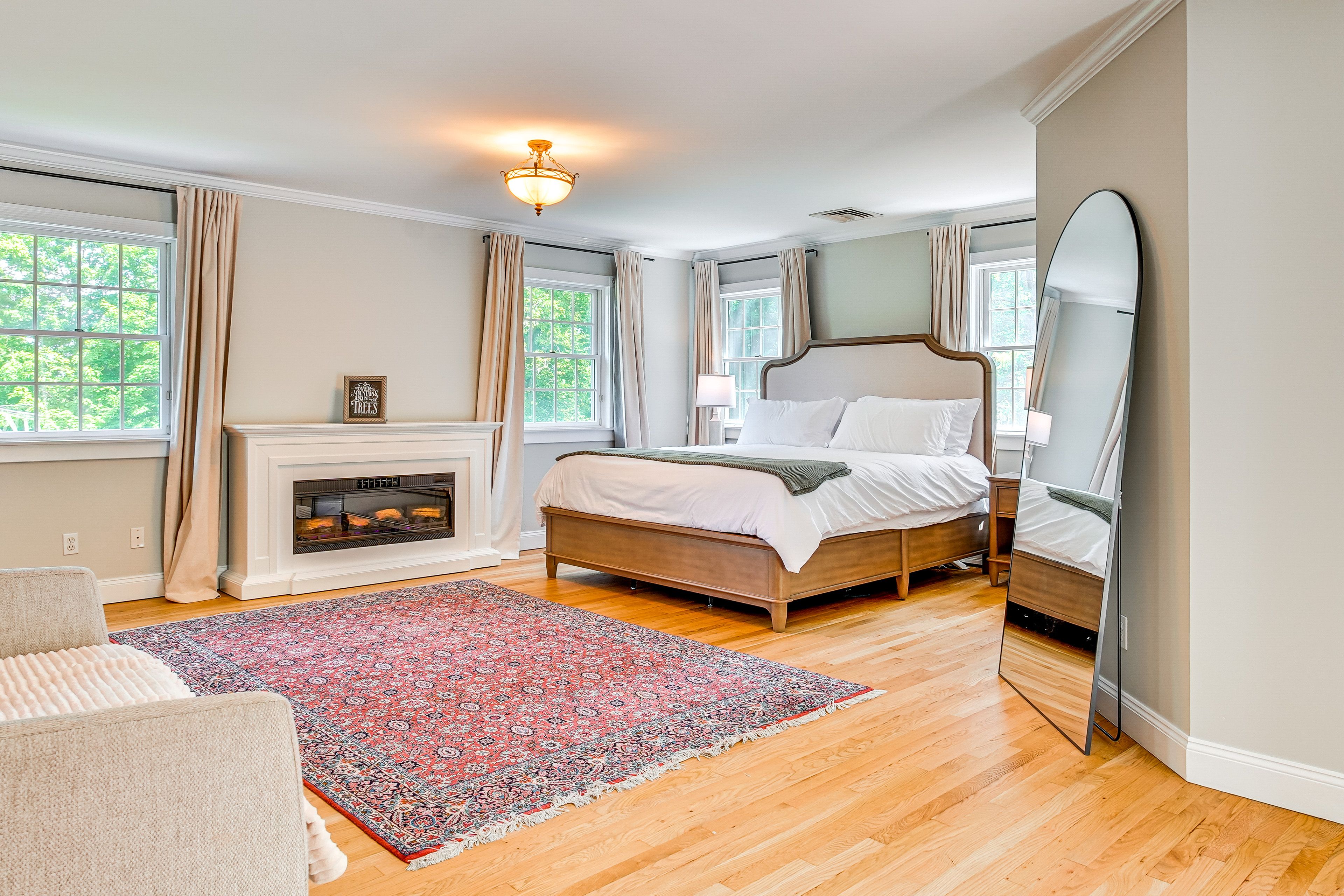 Bedroom 1 | 2nd Floor | King Bed | Full Sleeper Sofa | Balcony Access