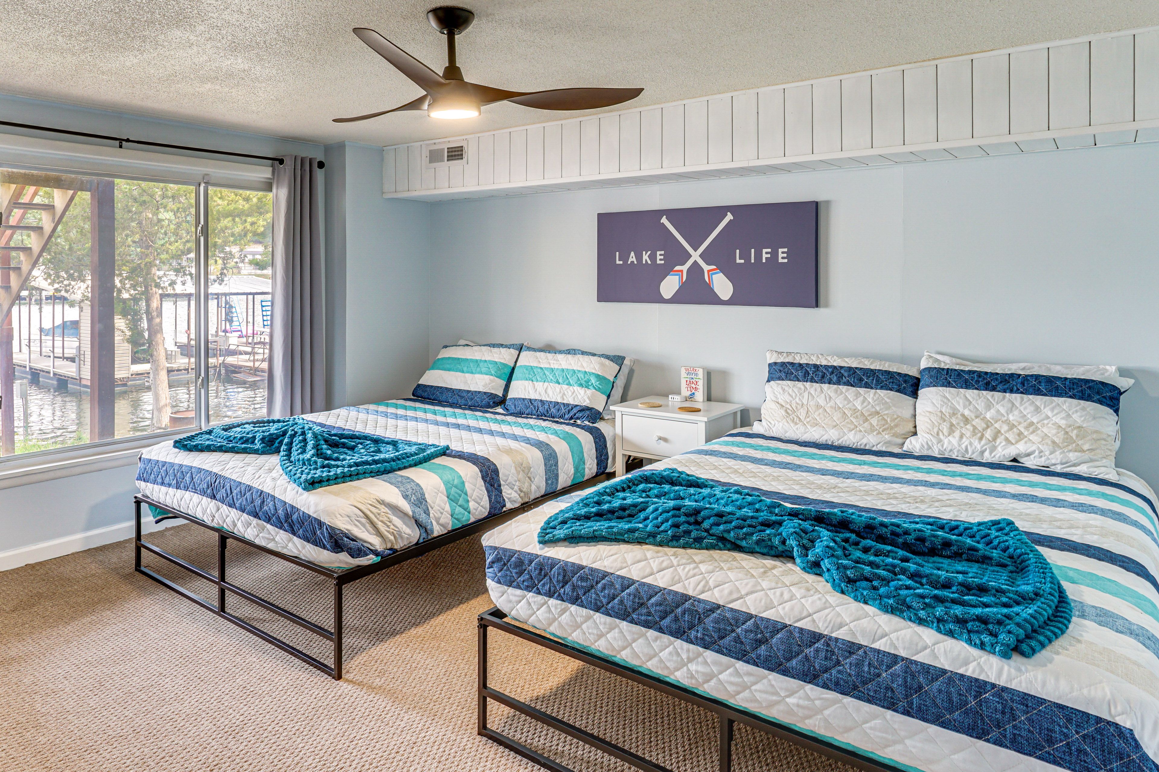Bedroom 3 | 2 Queen Beds | Lower Level