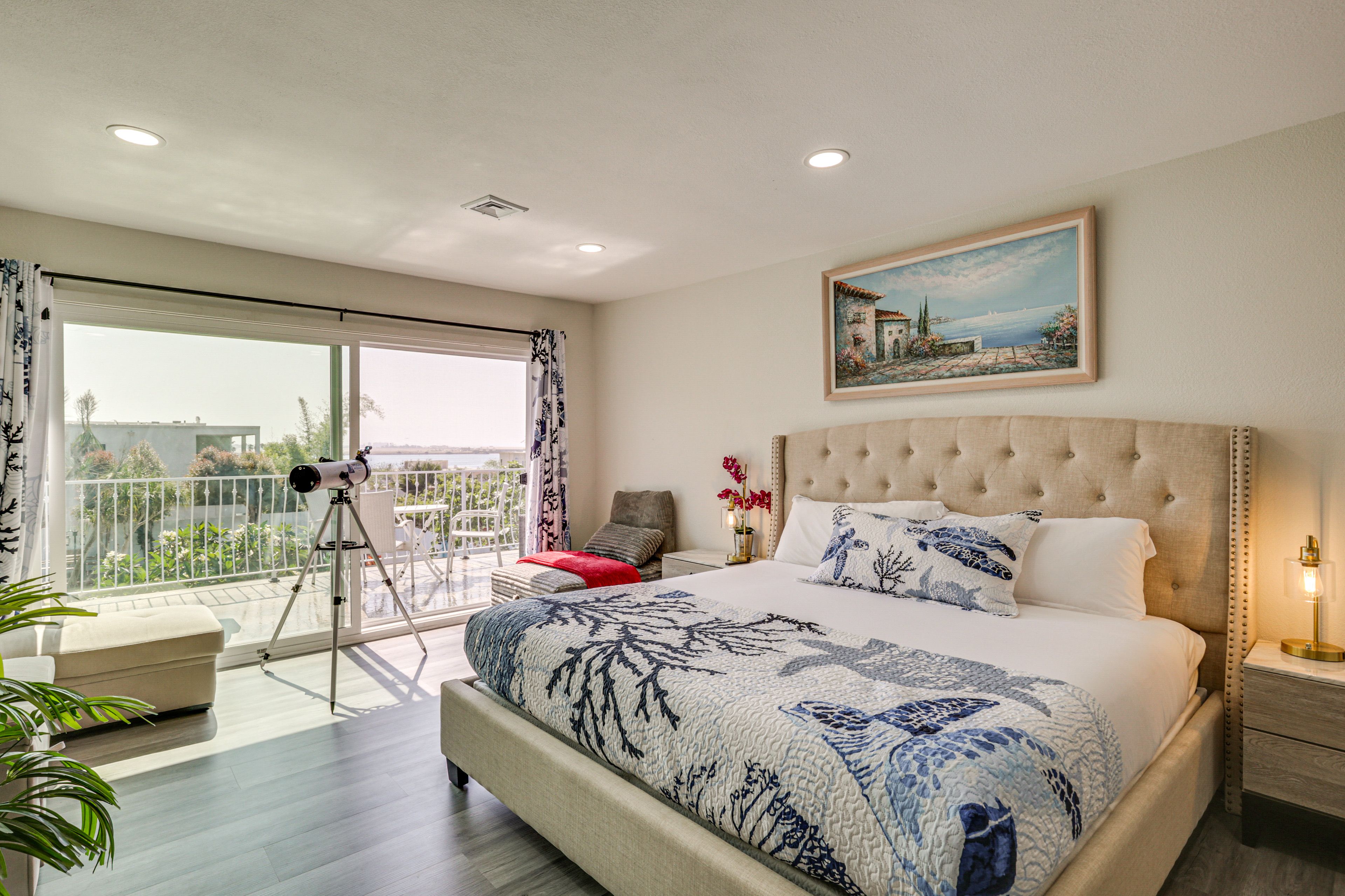 Bedroom 1 | King Bed | Private Balcony | 2nd Floor