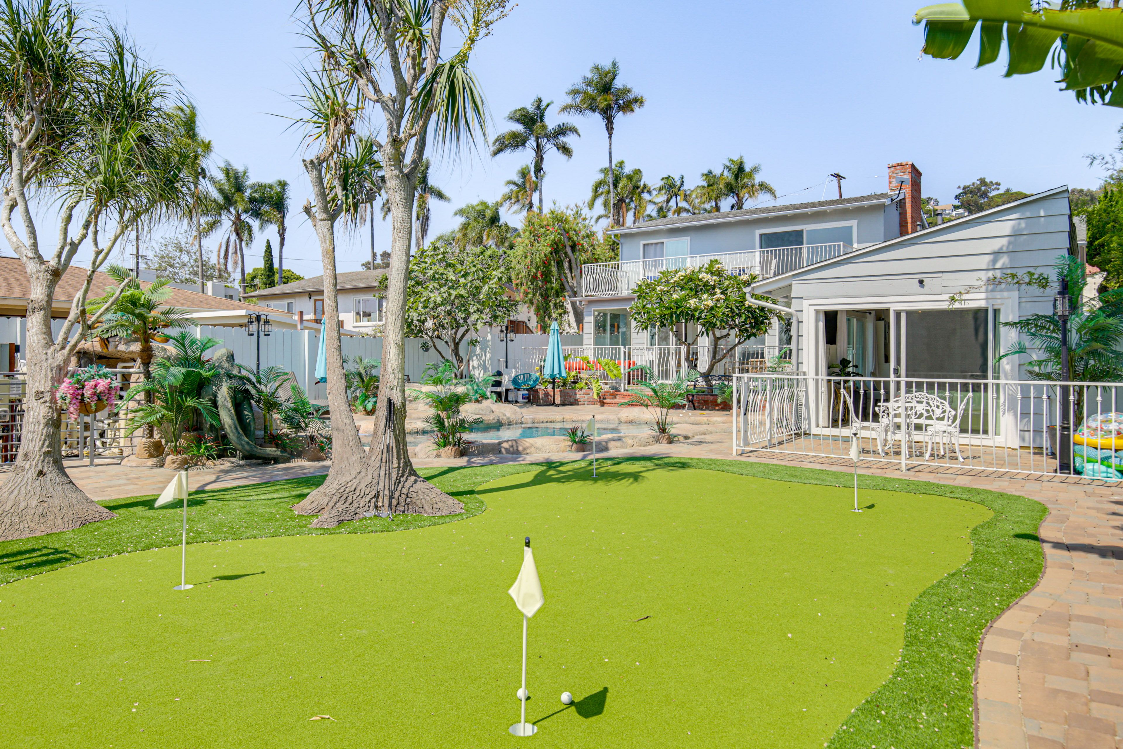 Backyard | Putting Green | Pool | Hot Tub