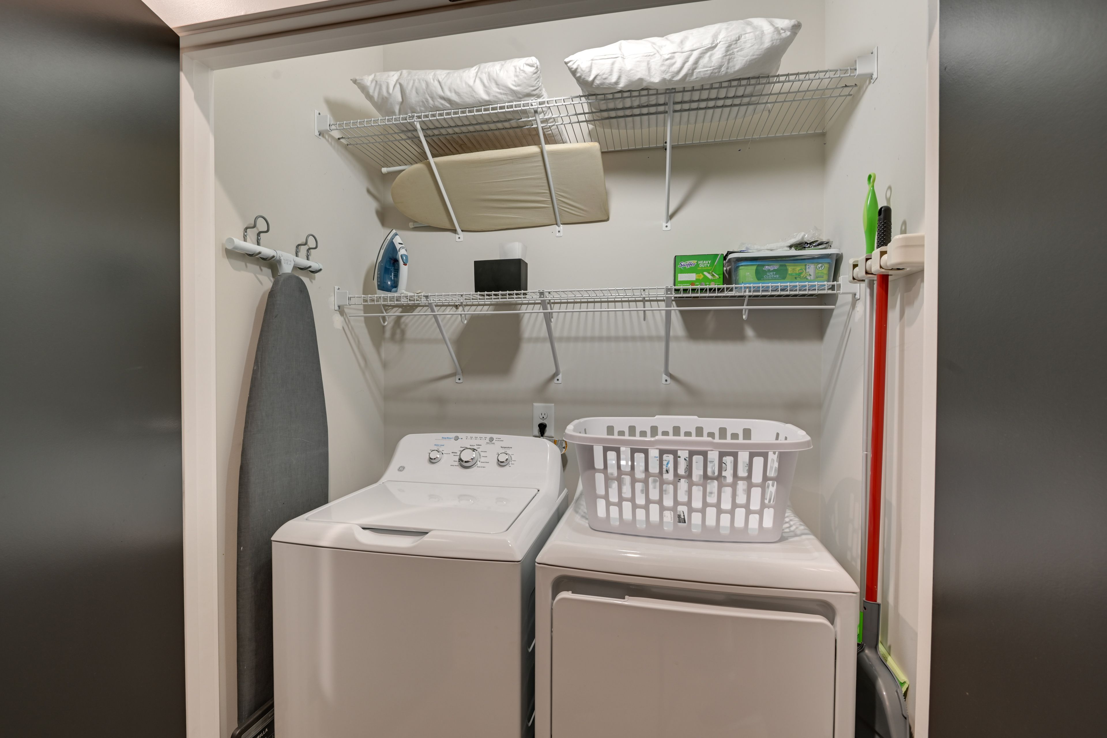 Laundry Closet | Iron/Board