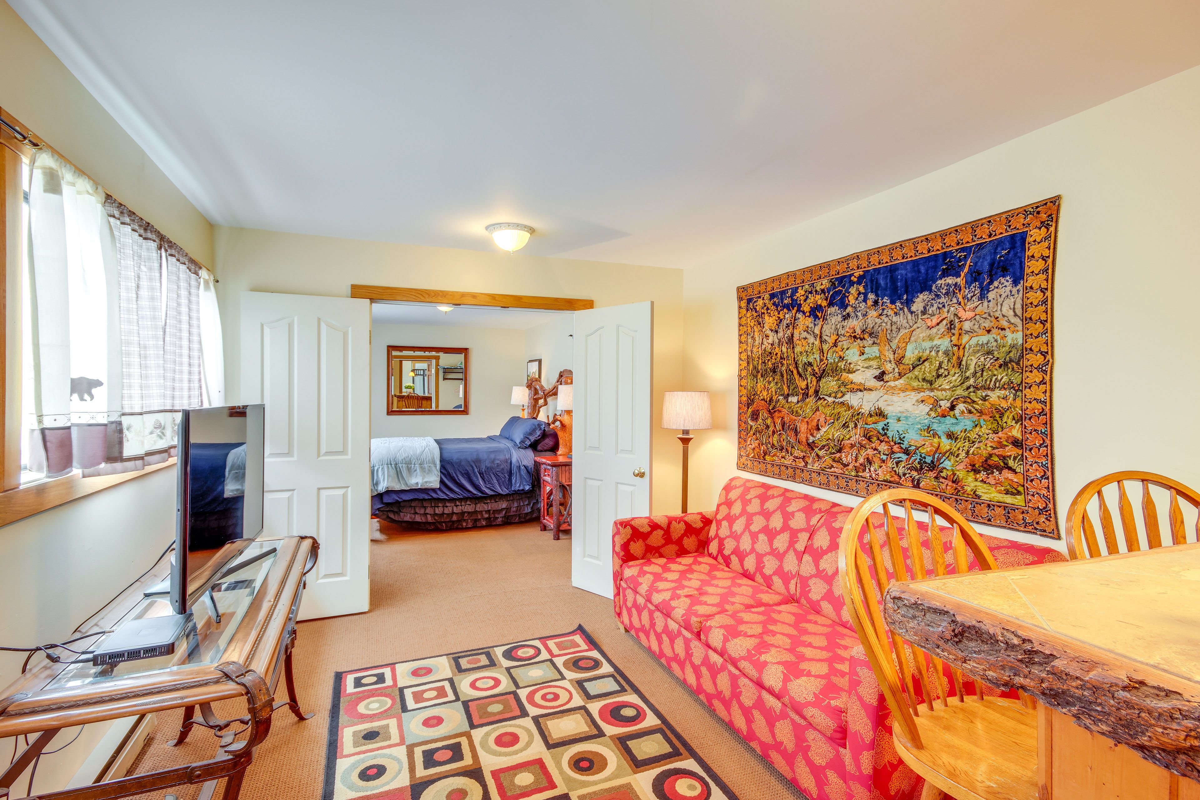 Bedroom 2 | Queen Bed | Full Sleeper Sofa | Smart TV