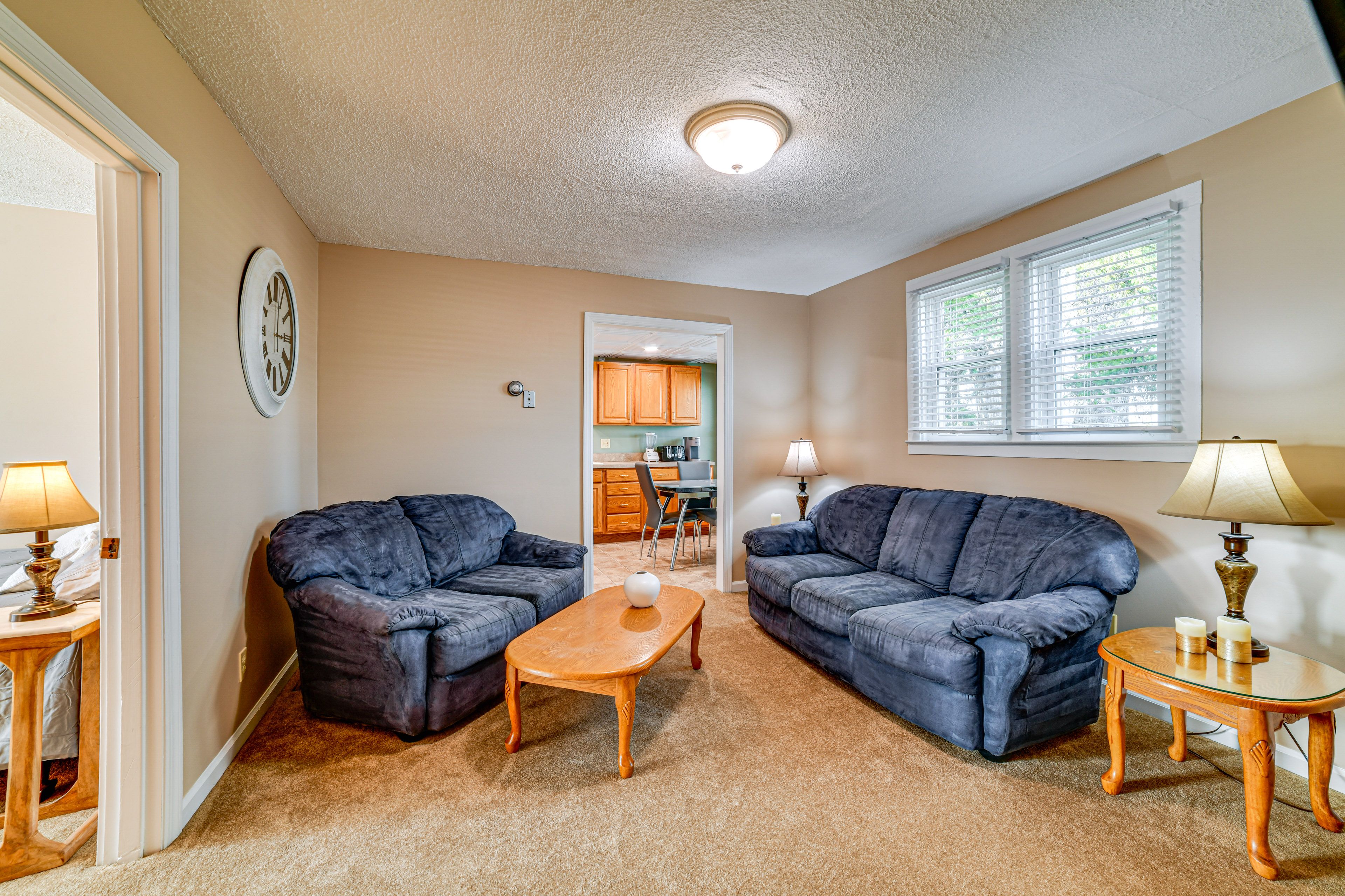 Cortland Vacation Rental | 2BR | 1BA | 4 Steps to Enter | 680 Sq Ft