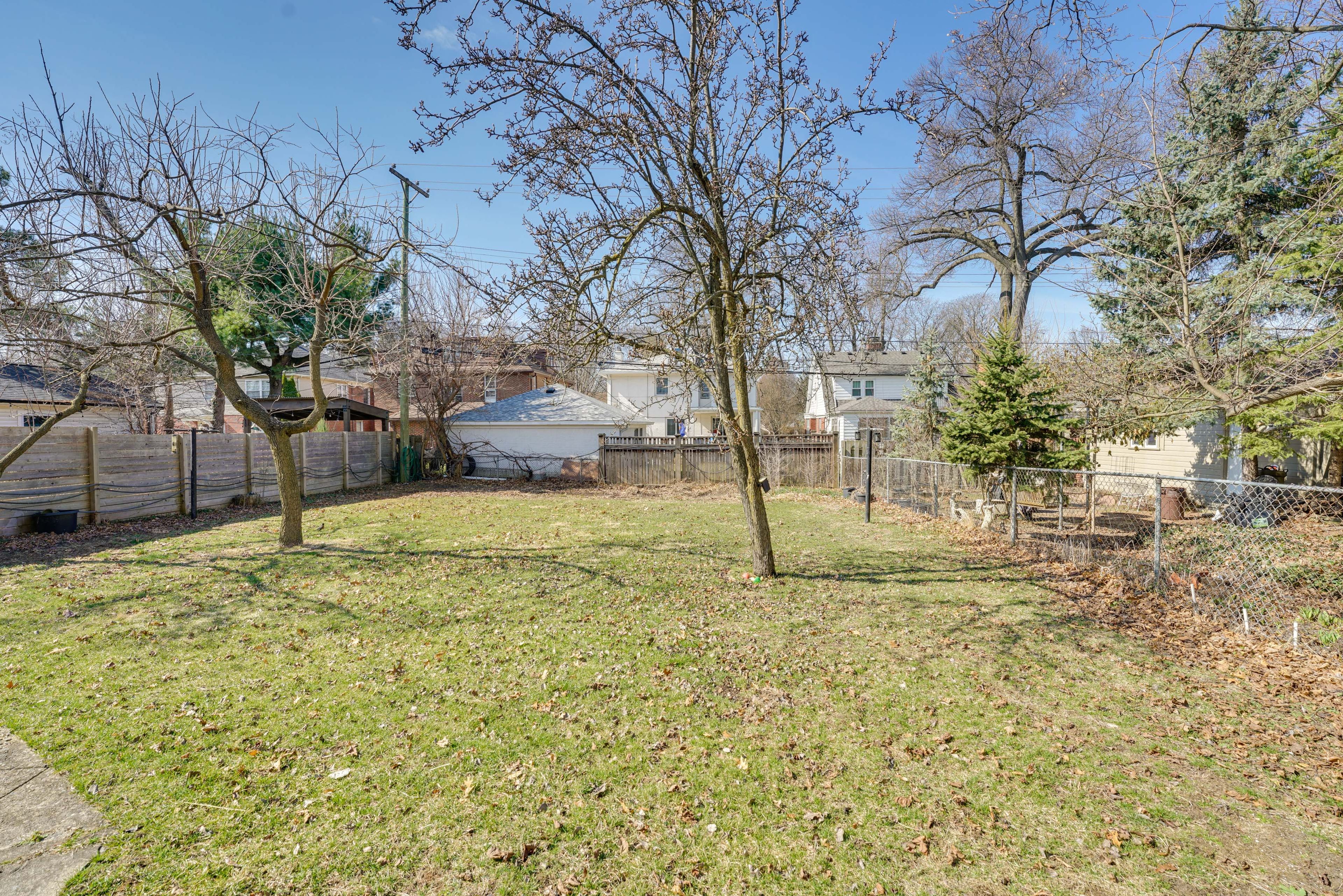 Fenced Backyard