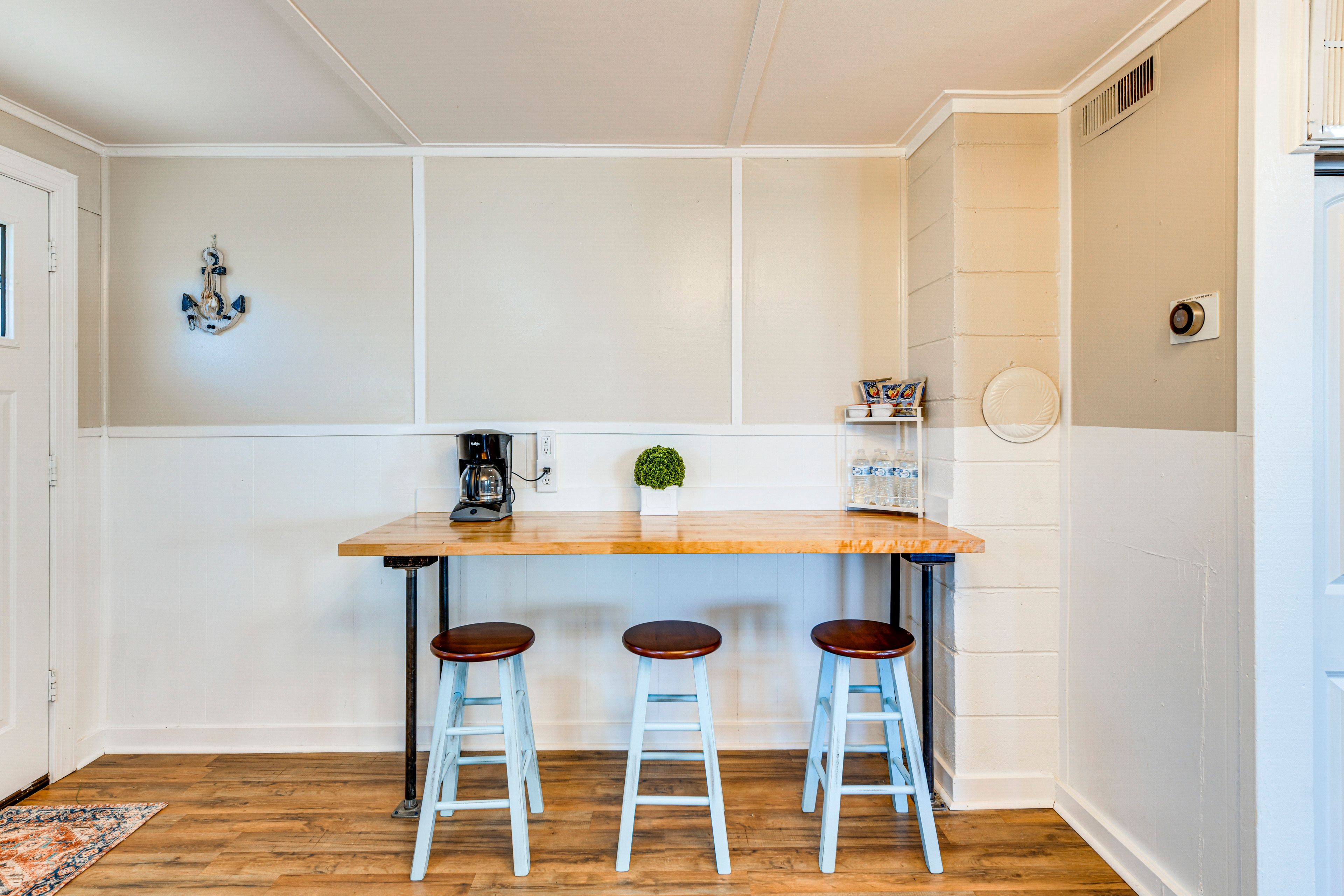 Bar w/ Seating | Drip Coffee Maker