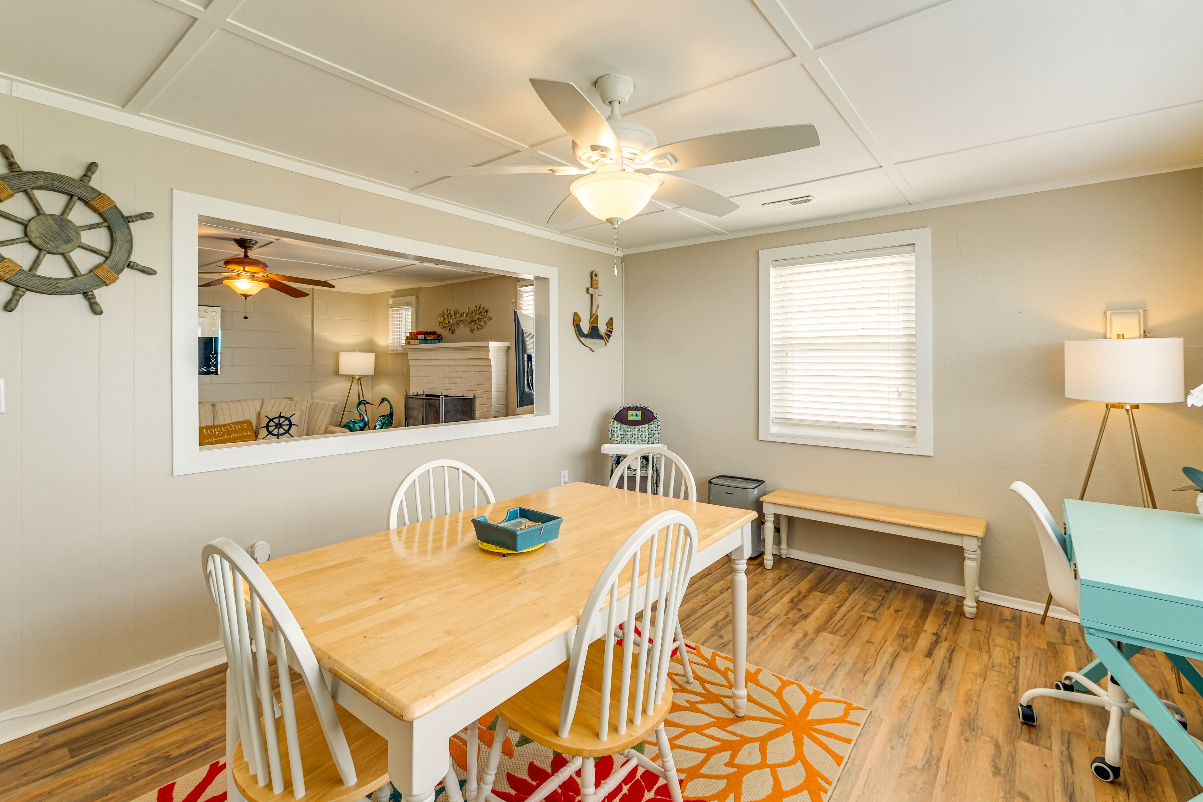 Dining Room | Laptop-Friendly Workspace | High Chair