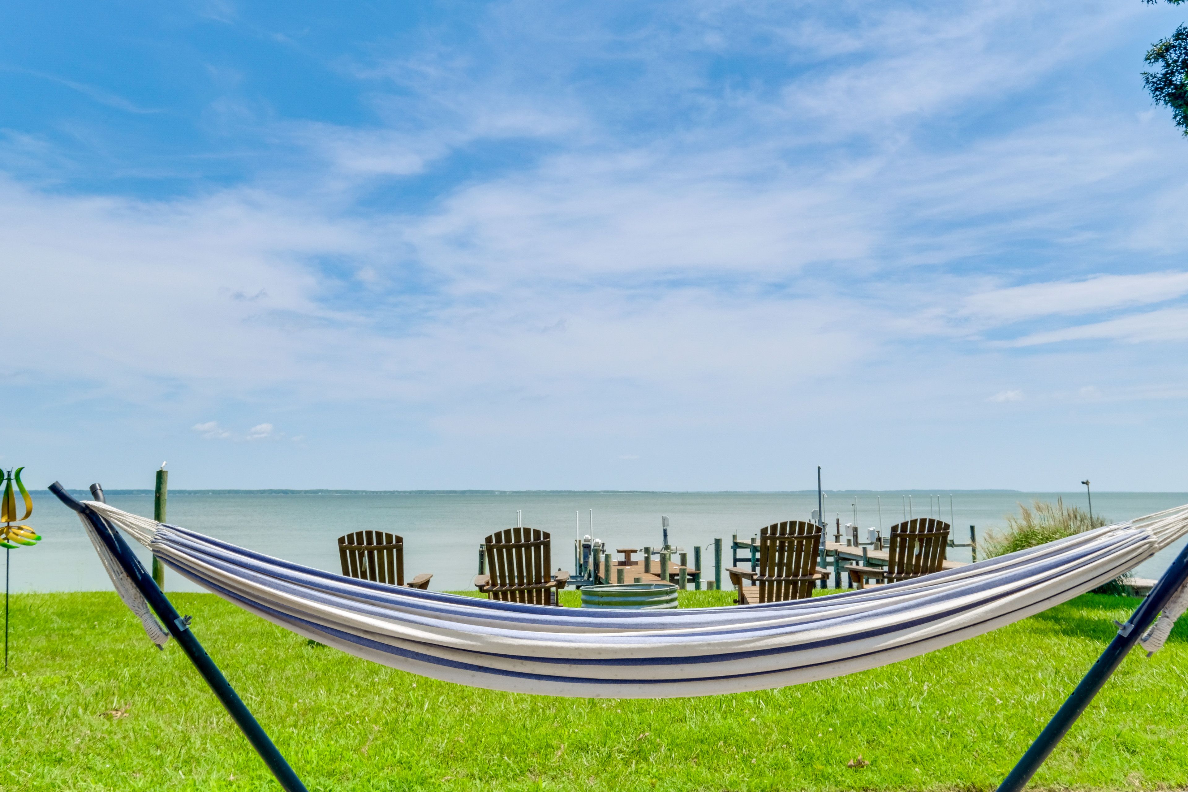 Waterfront Yard | Fire Pit