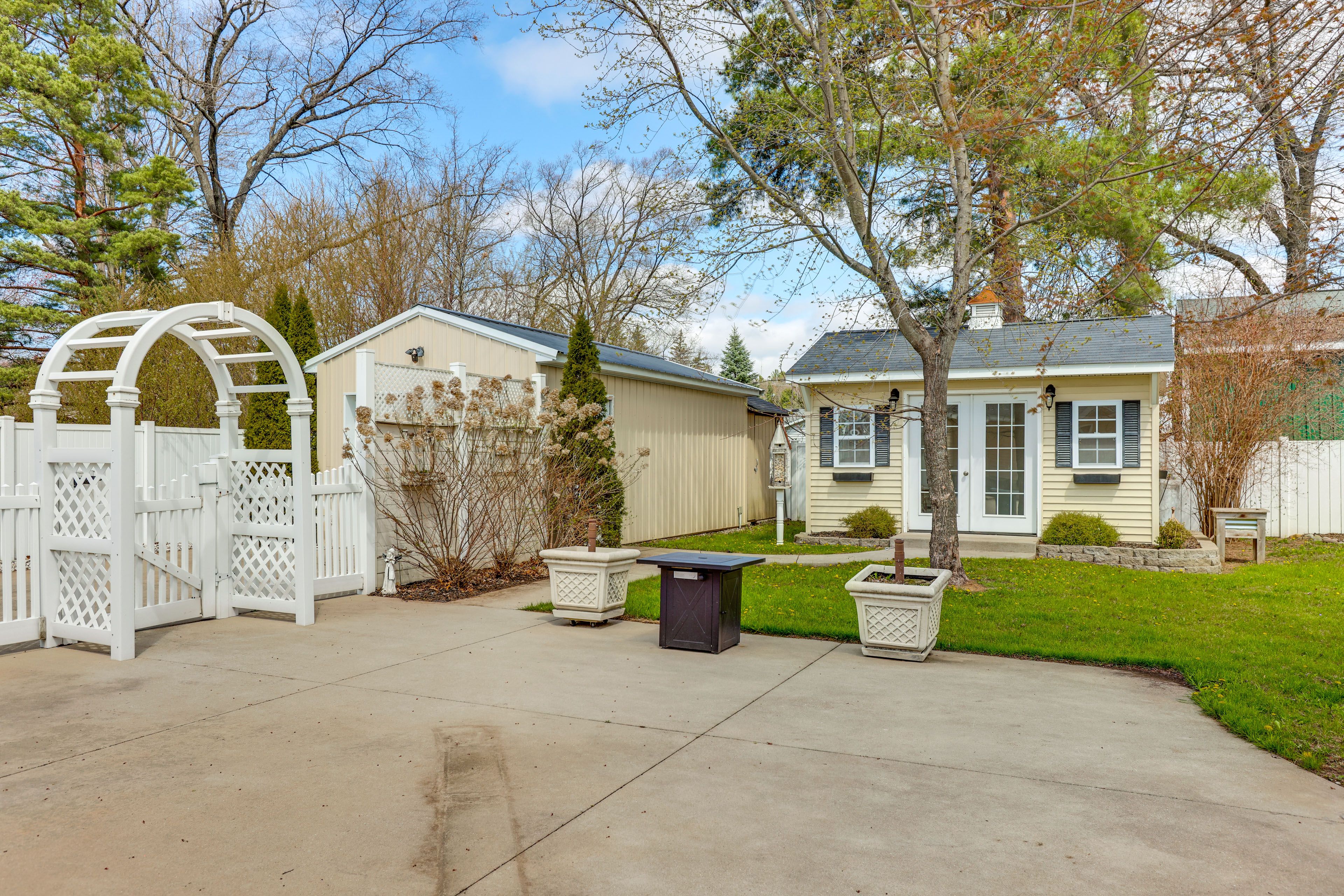 Exterior | Fenced Backyard