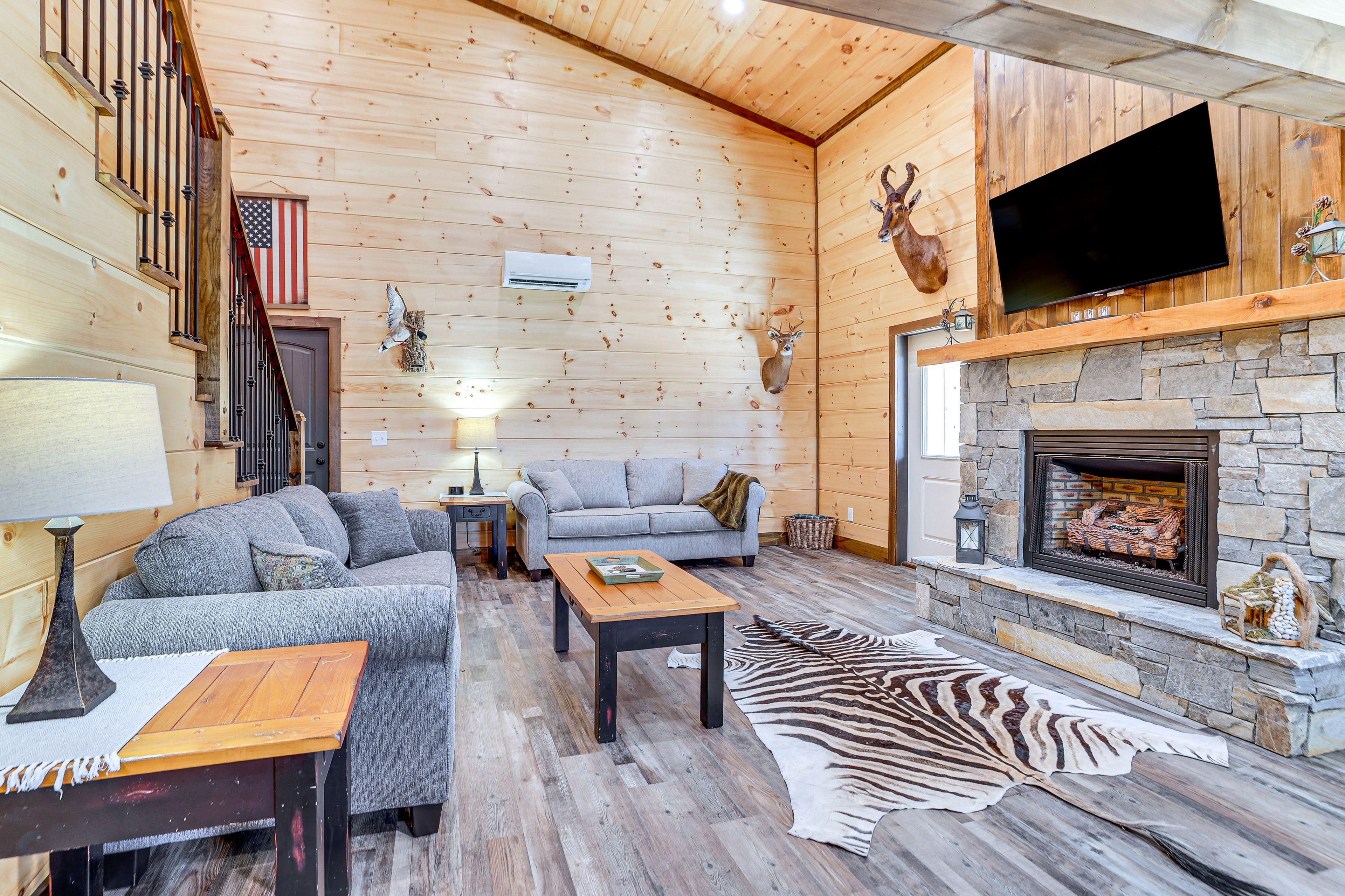 Forest City Vacation Rental | 1BR | 1BA | 900 Sq Ft | Stairs Required