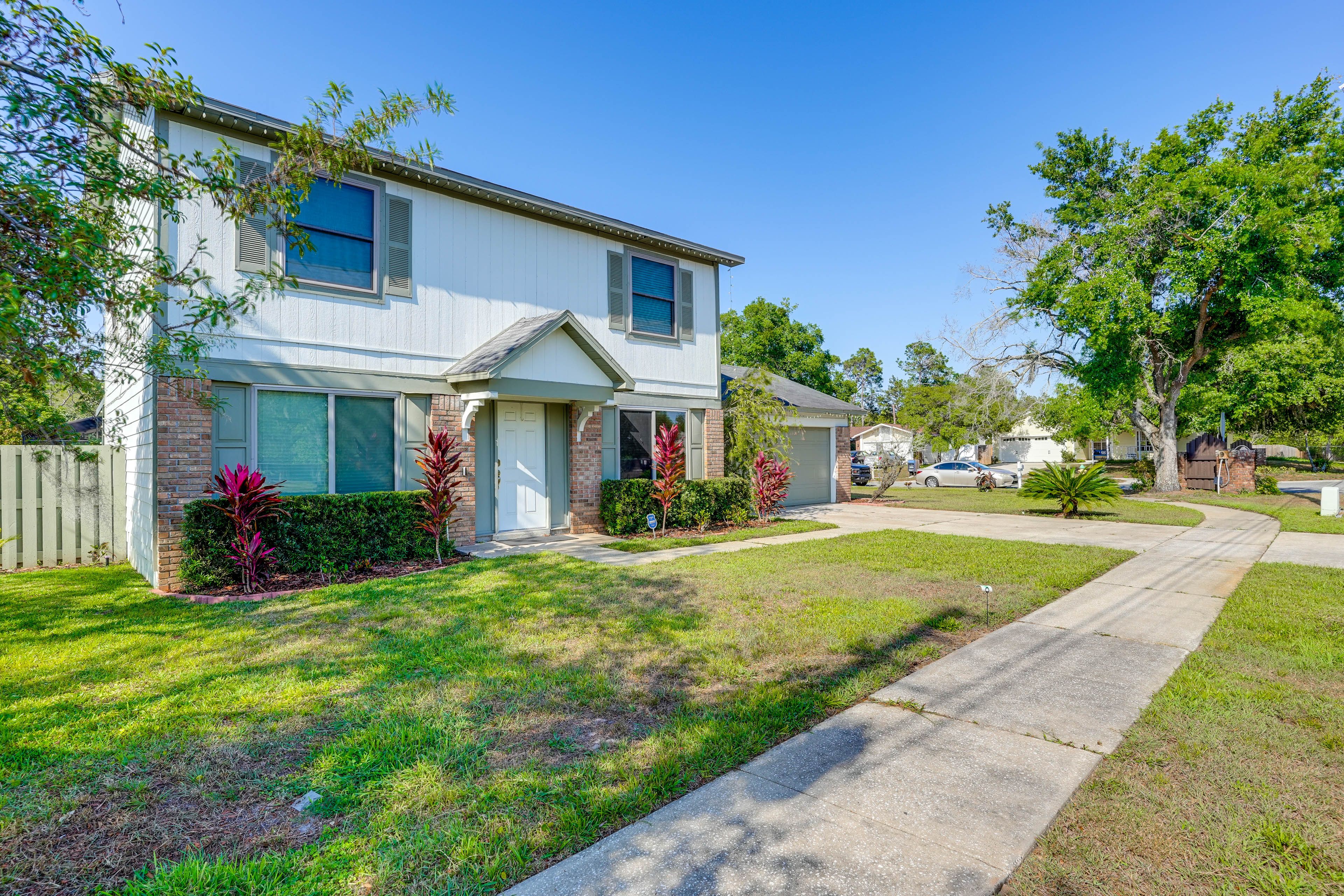 Property Exterior | 2-Story Home | Spacious Yard