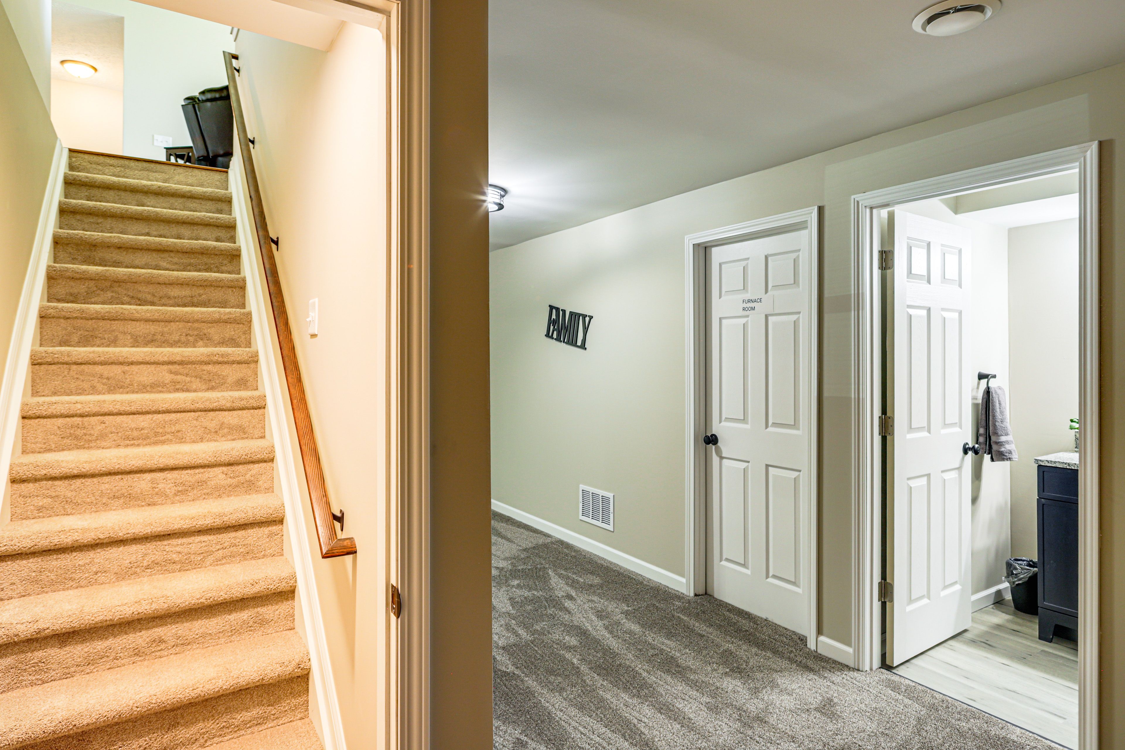 Stairs to Lower Level