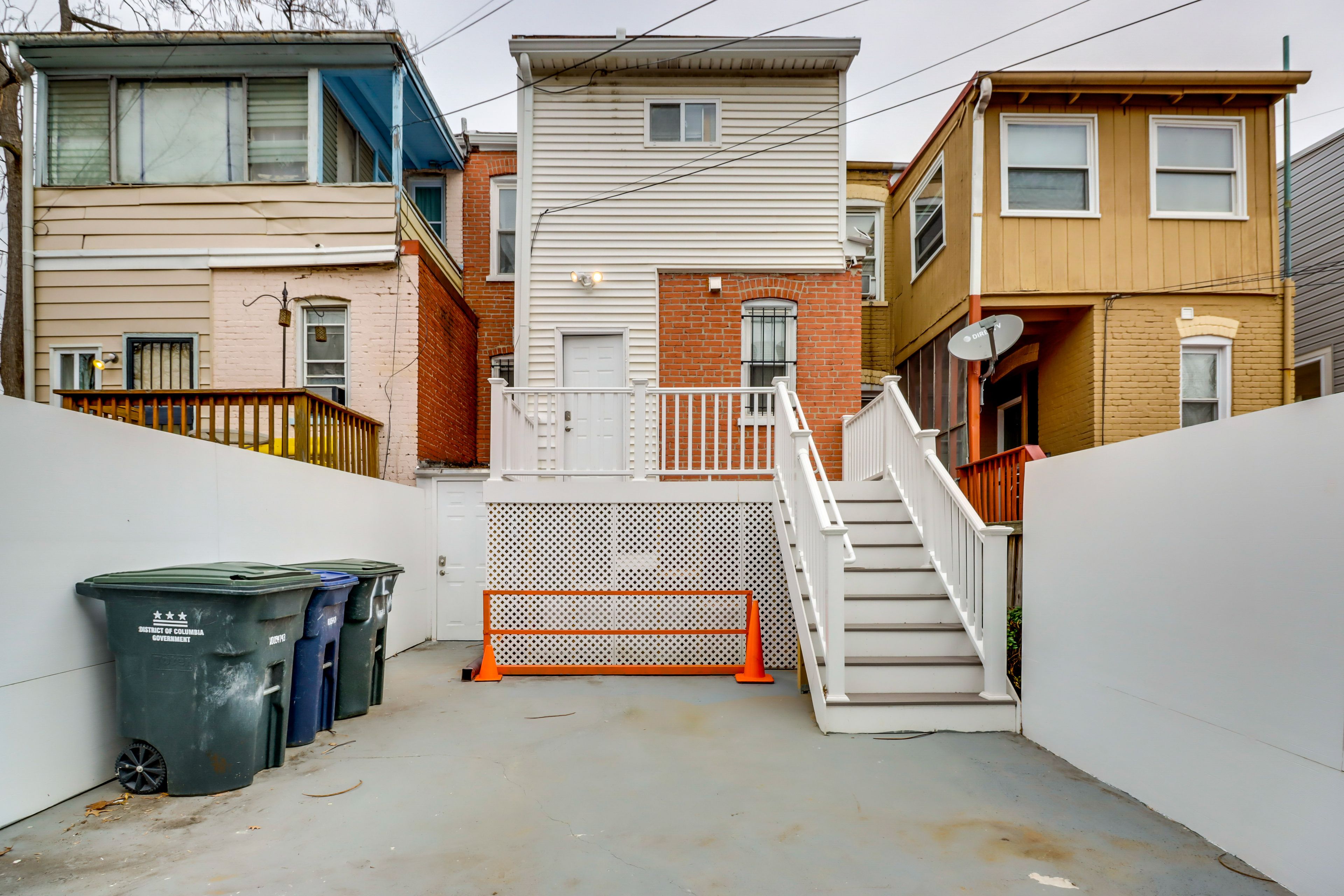 Shared Fenced-In Patio