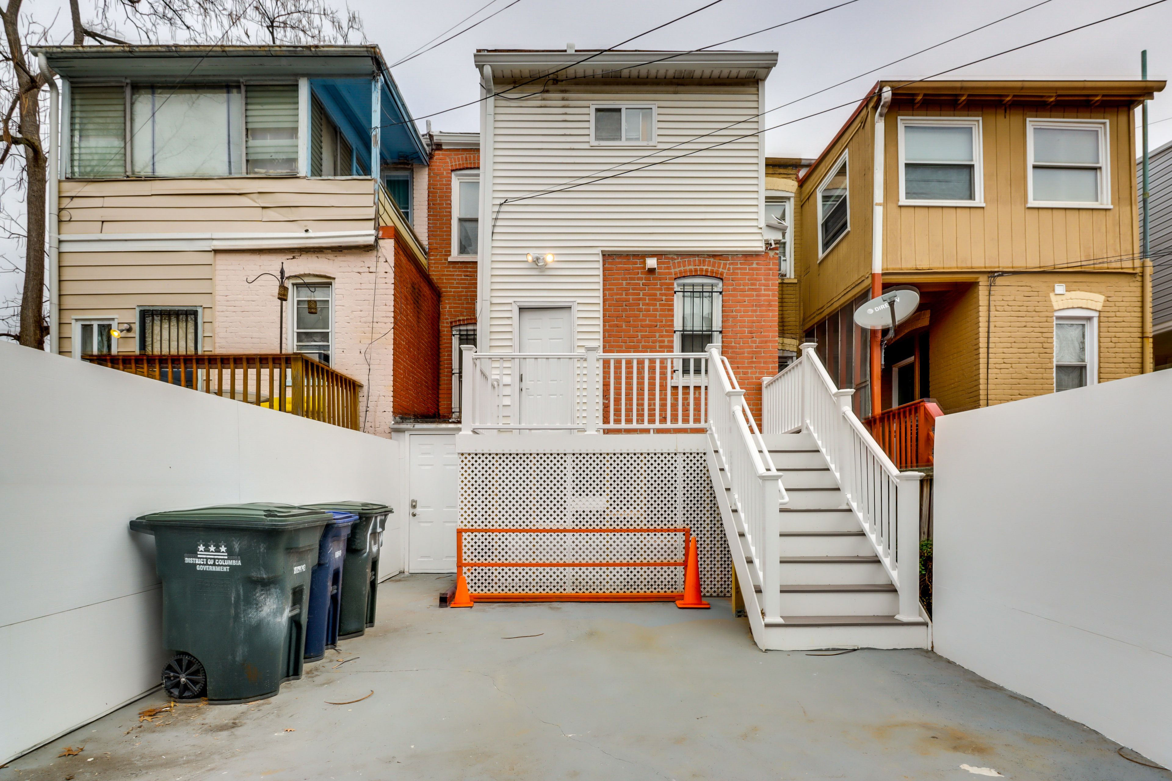 Shared Fenced-In Patio