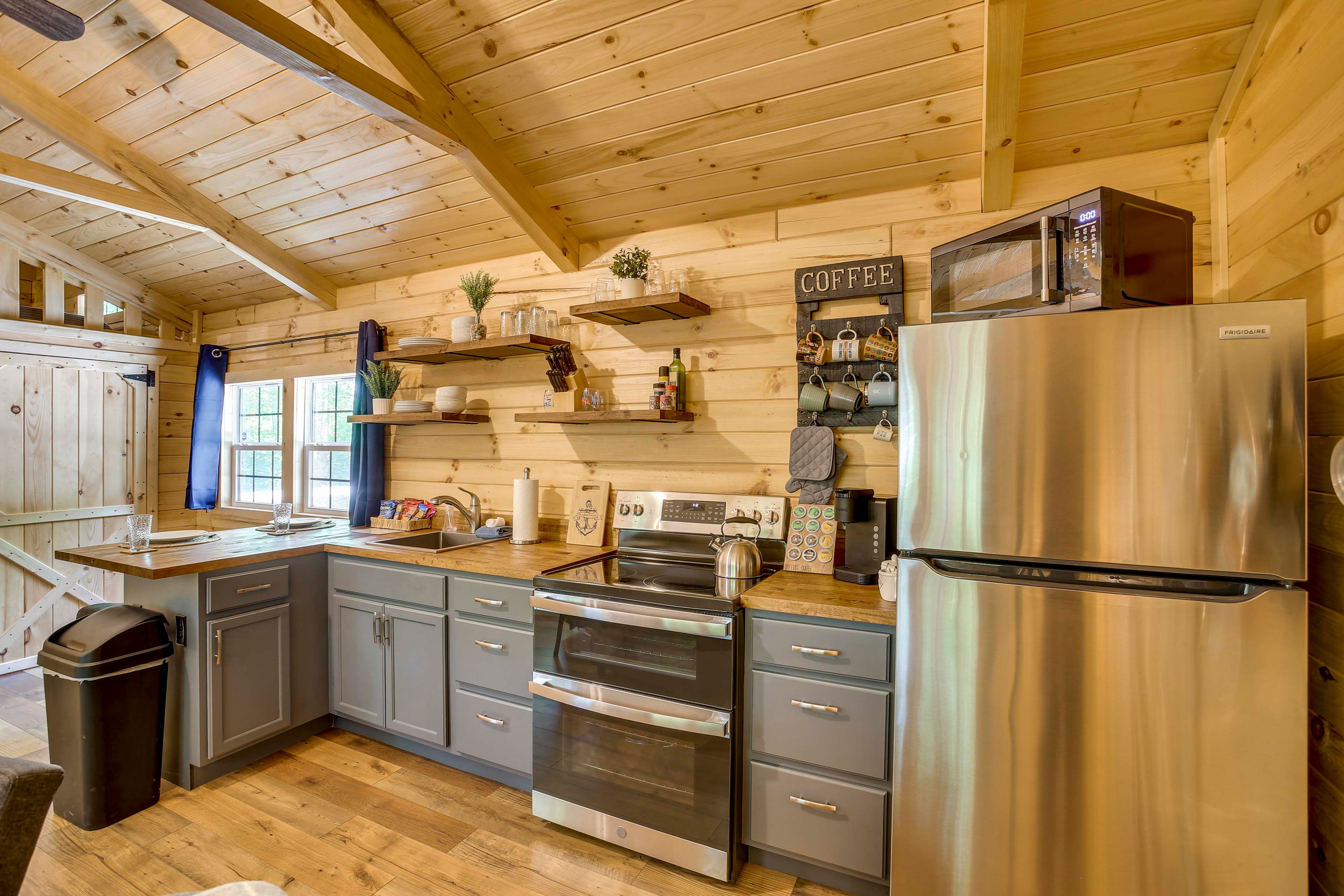 Kitchen | 1st Floor | Cooking Basics | Keurig Coffee Maker | Microwave
