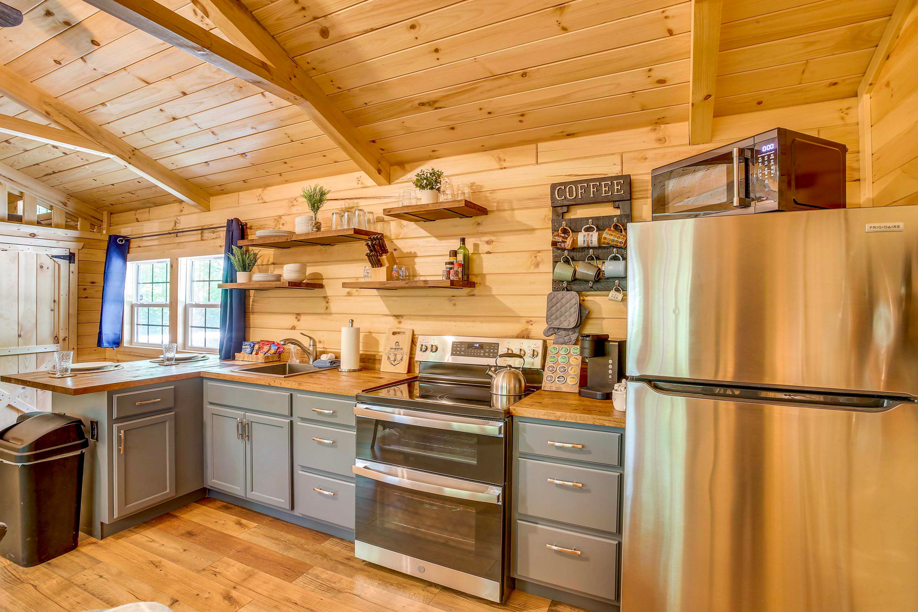 Kitchen | 1st Floor | Cooking Basics | Keurig Coffee Maker | Microwave