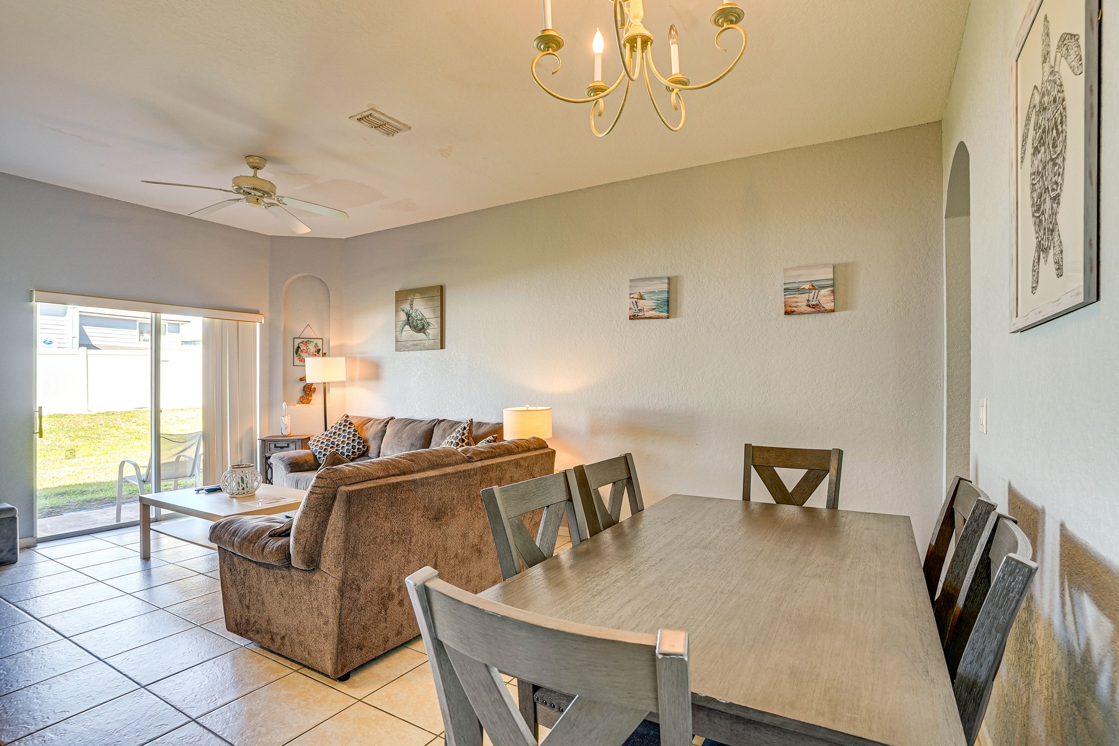 Interior | Open Floor Plan | Private Patio
