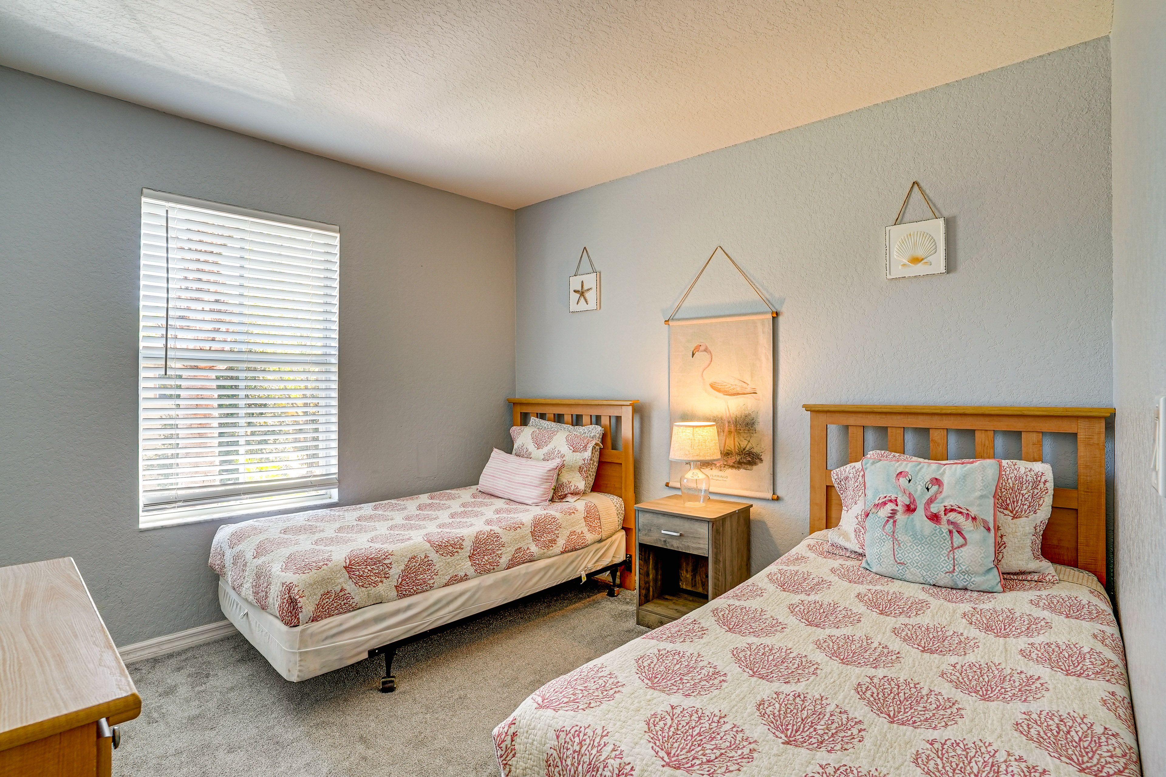 Bedroom 2 | 2 Twin Beds | 2nd Floor | Linens Provided