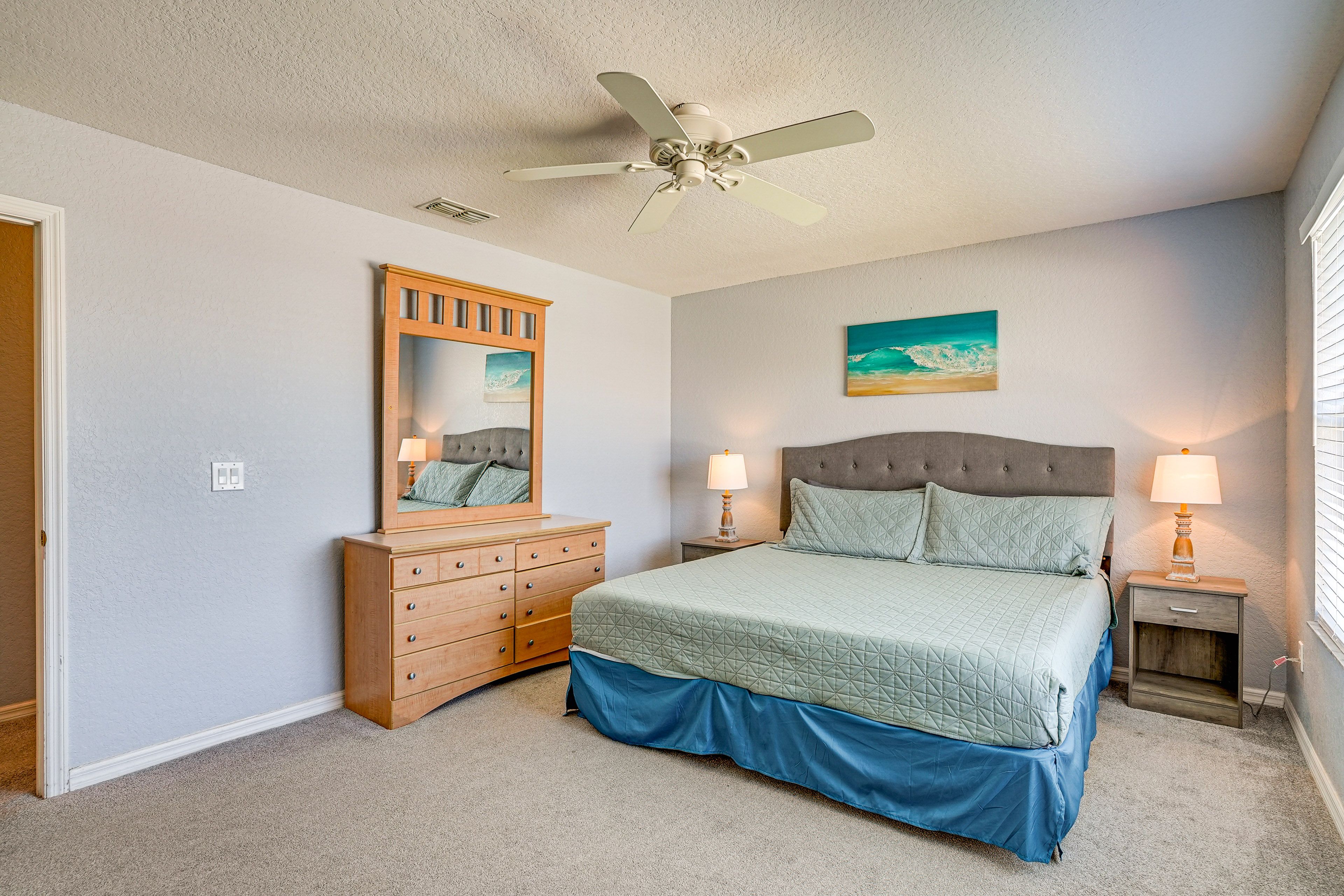 Bedroom 1 | California King Bed | 2nd Floor | En-Suite Bathroom