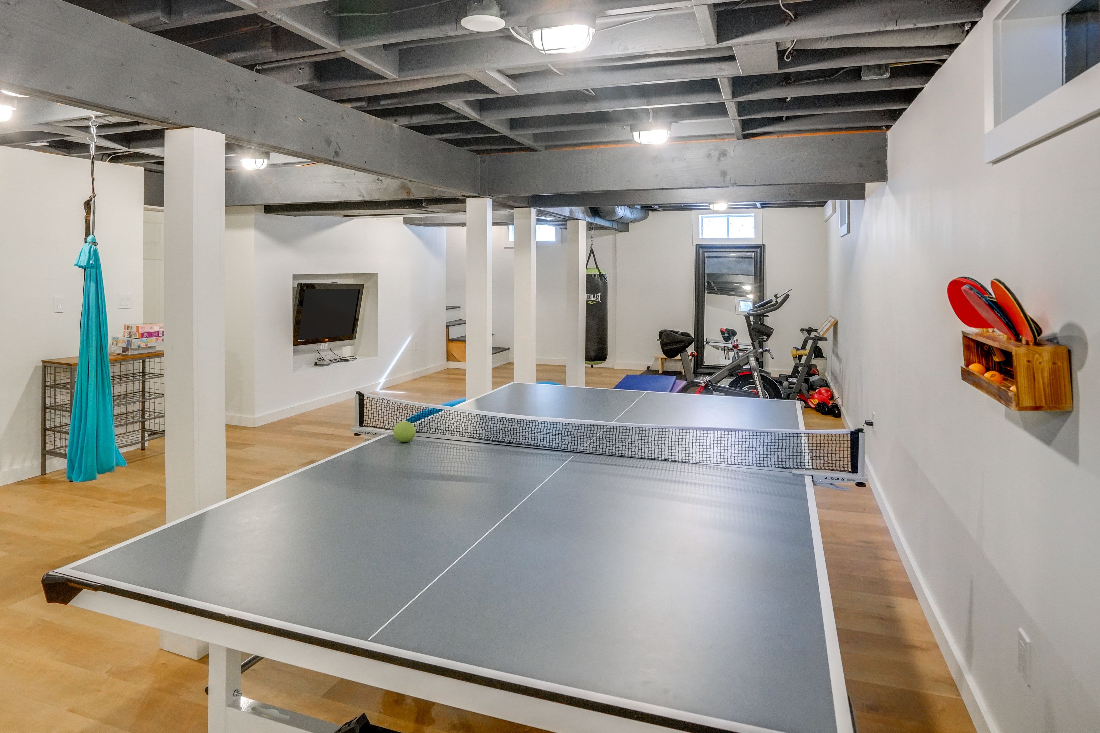 Family Room | Ping-Pong Table | Smart TVs | Home Gym