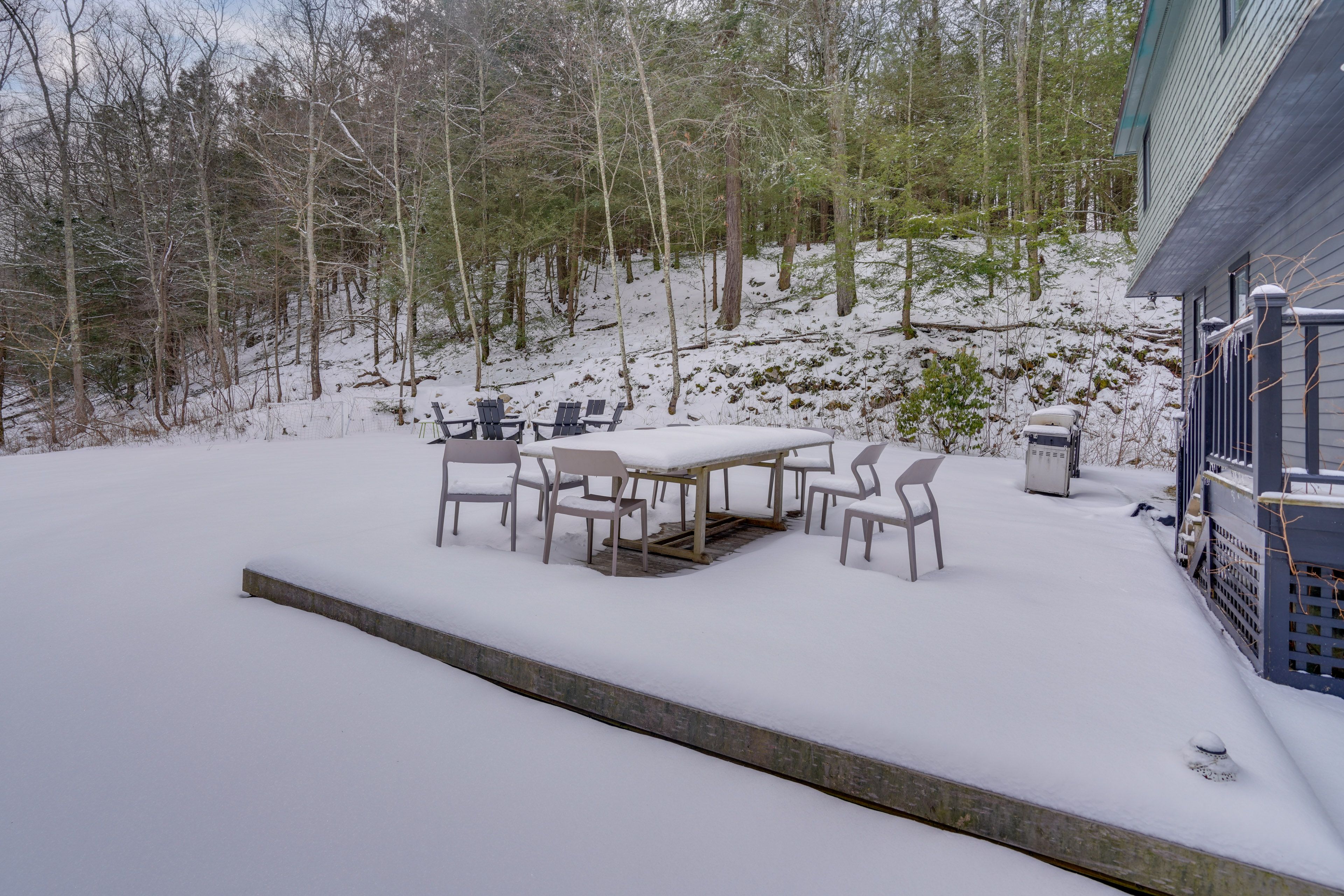 Back Deck | Gas Grill | Outdoor Dining Area
