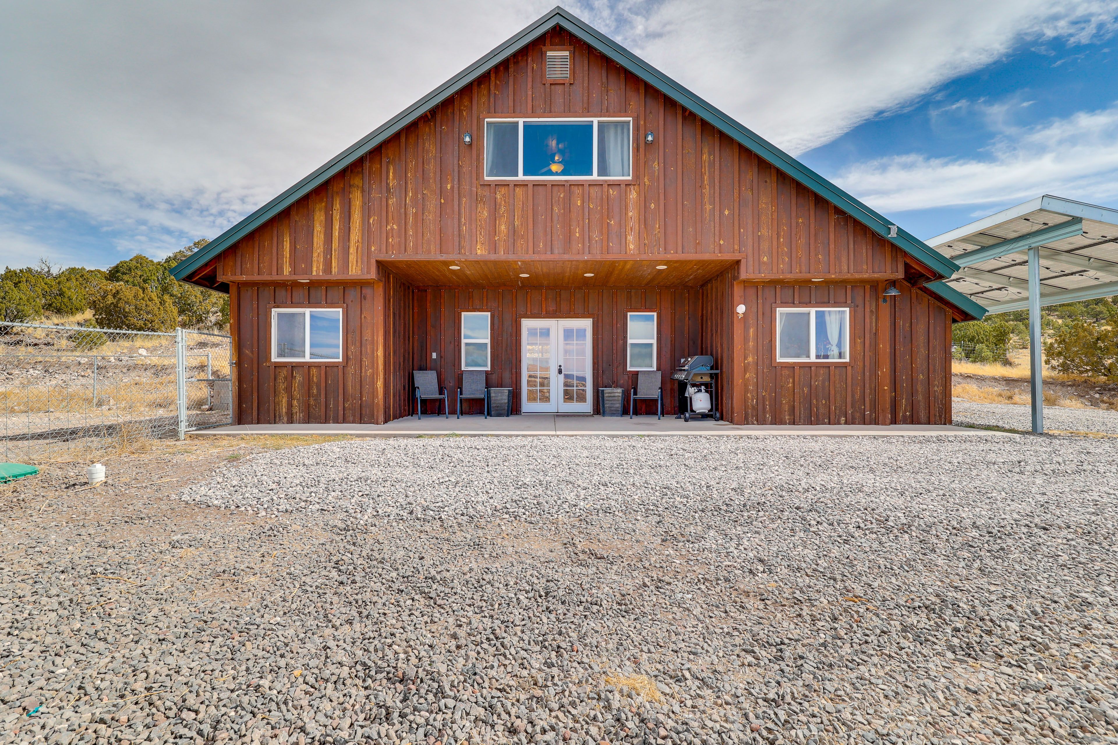 Cabin Exterior | Balcony | Gas Grill | Mountain Views