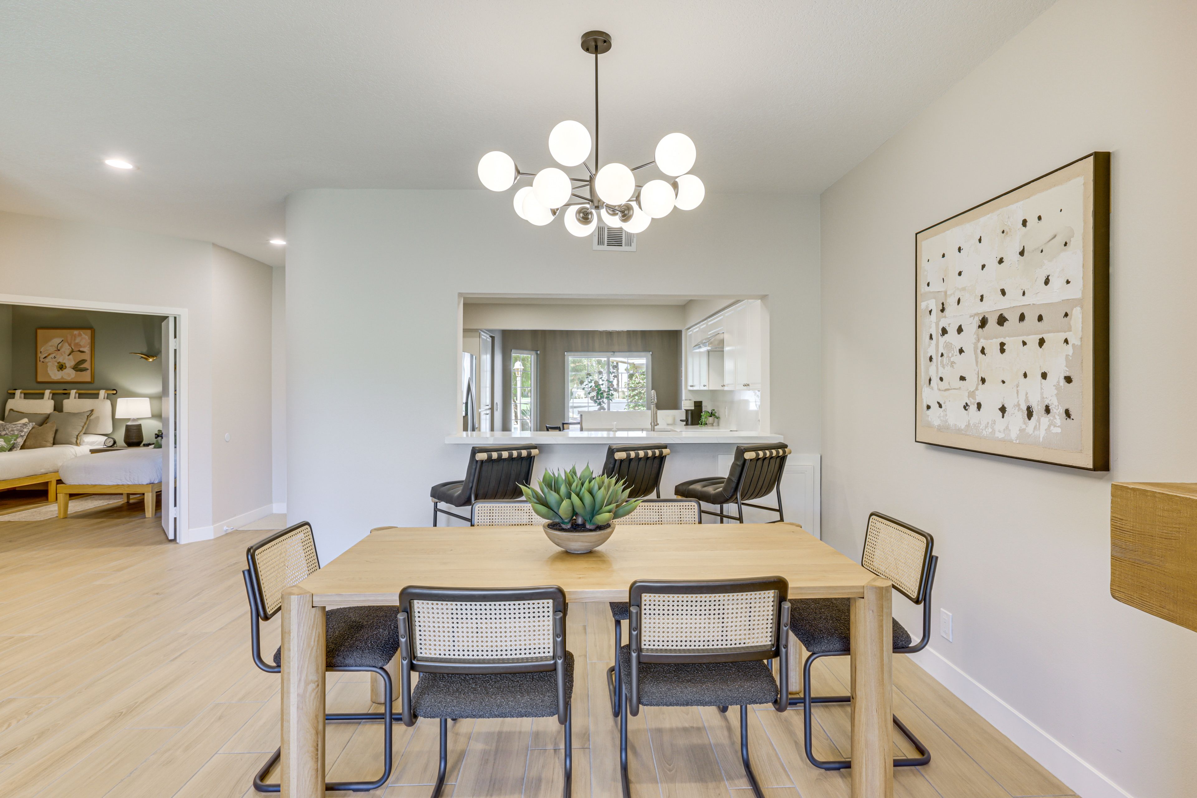 6-Person Dining Table | Dishware & Flatware