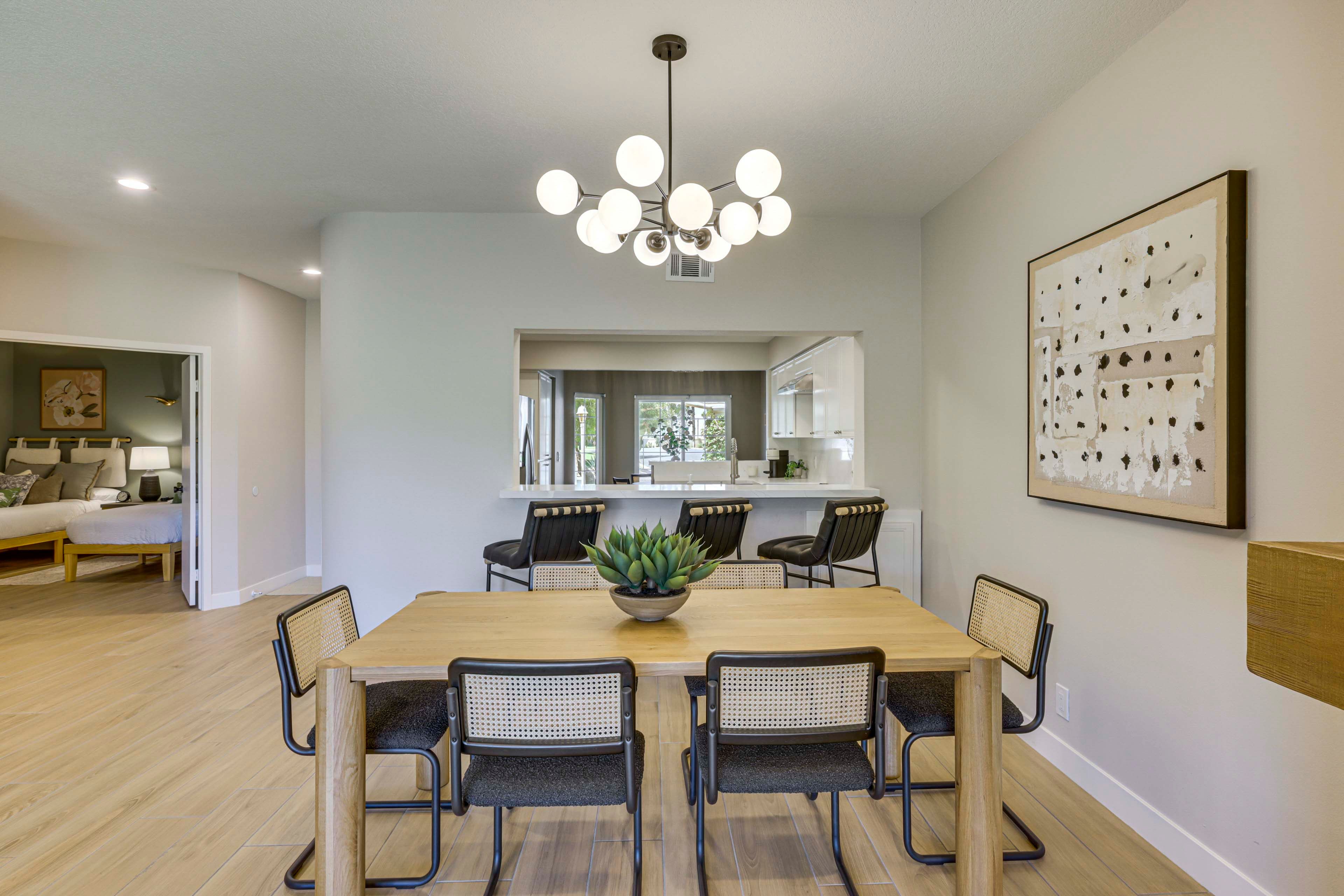 6-Person Dining Table | Dishware & Flatware