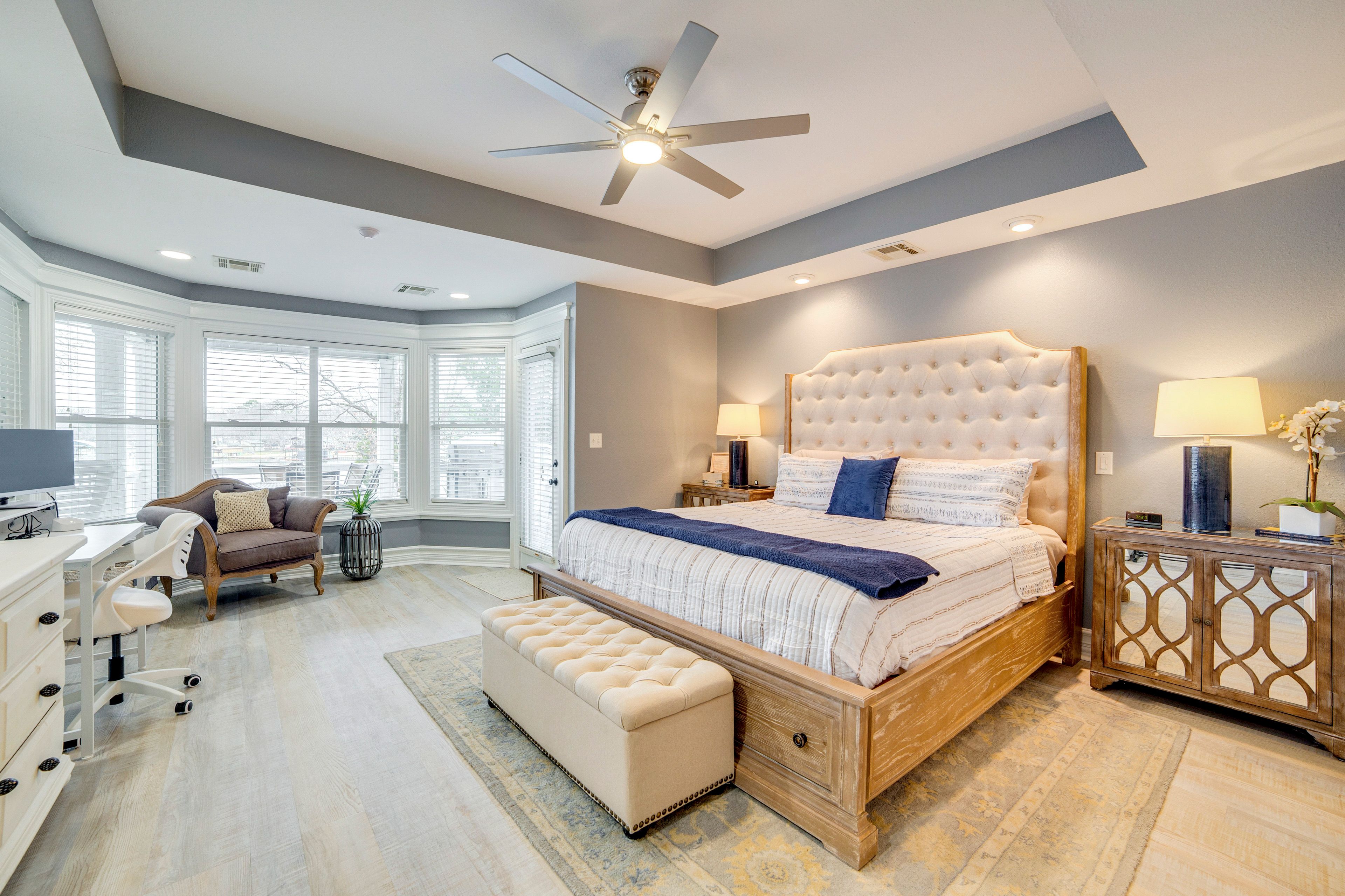 Bedroom 1 | King Bed | Smart TV | Laptop-Friendly Workspace