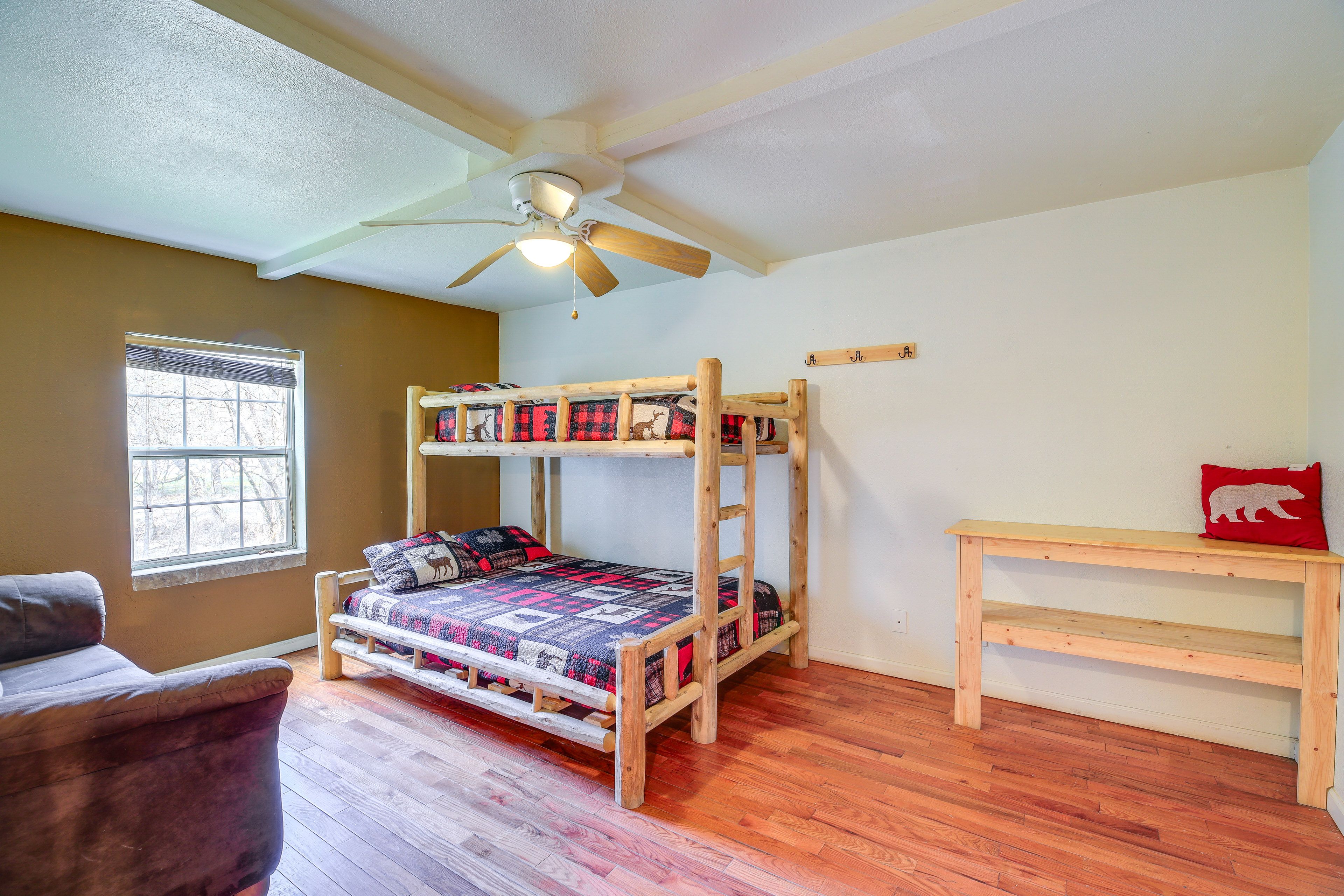 Bedroom 2 | Twin/Queen Bunk Bed | Main Level