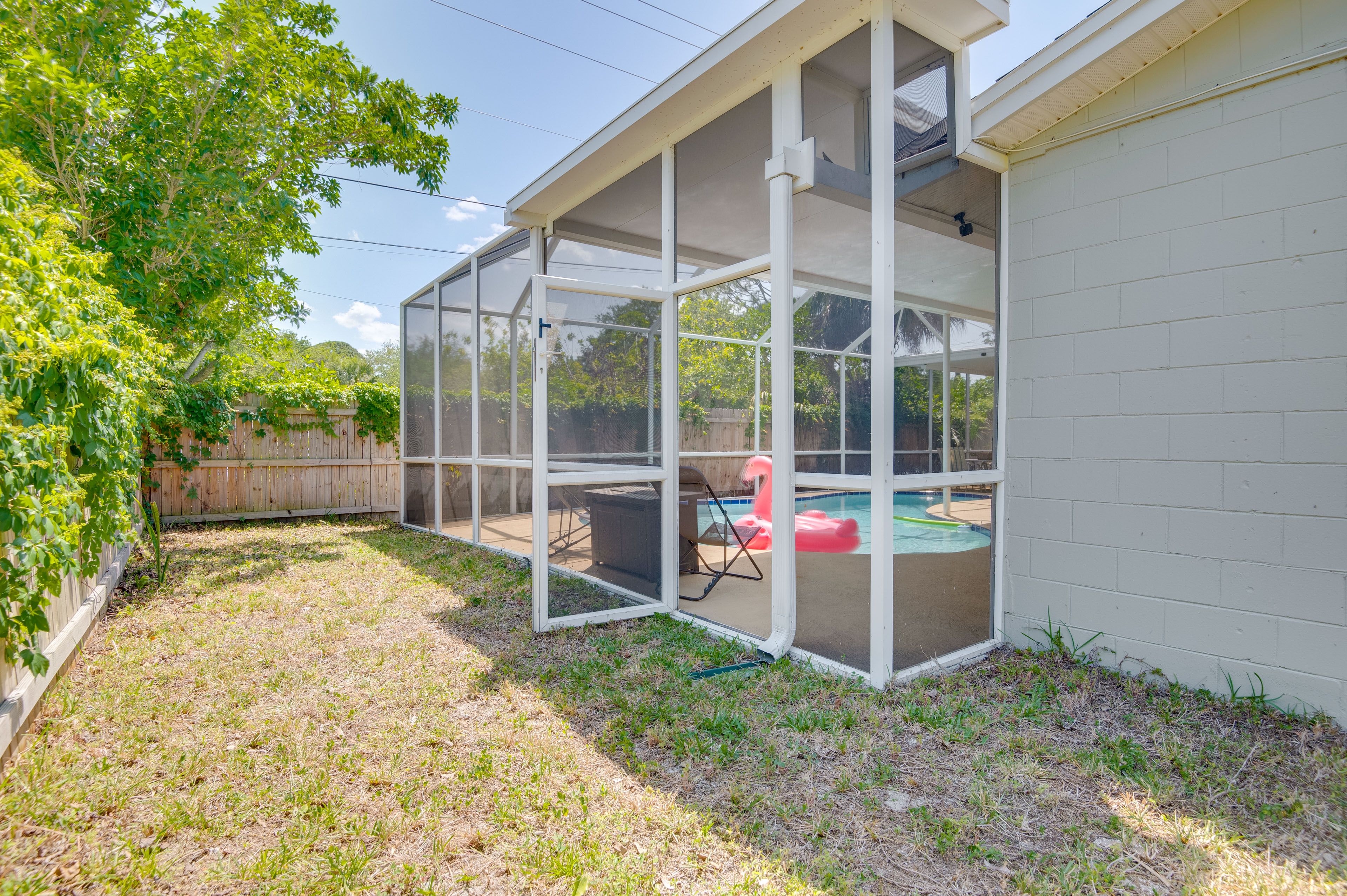 Fenced-In Yard