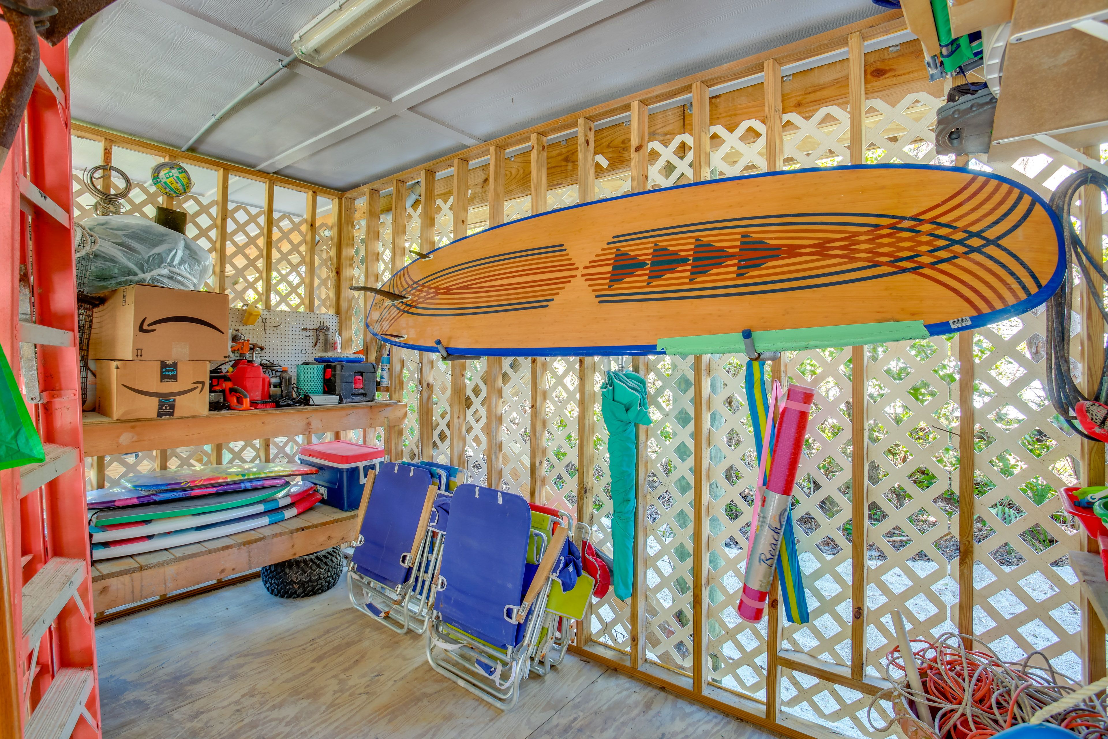 Paddleboard | Boogie Boards | Beach Chairs | Cooler