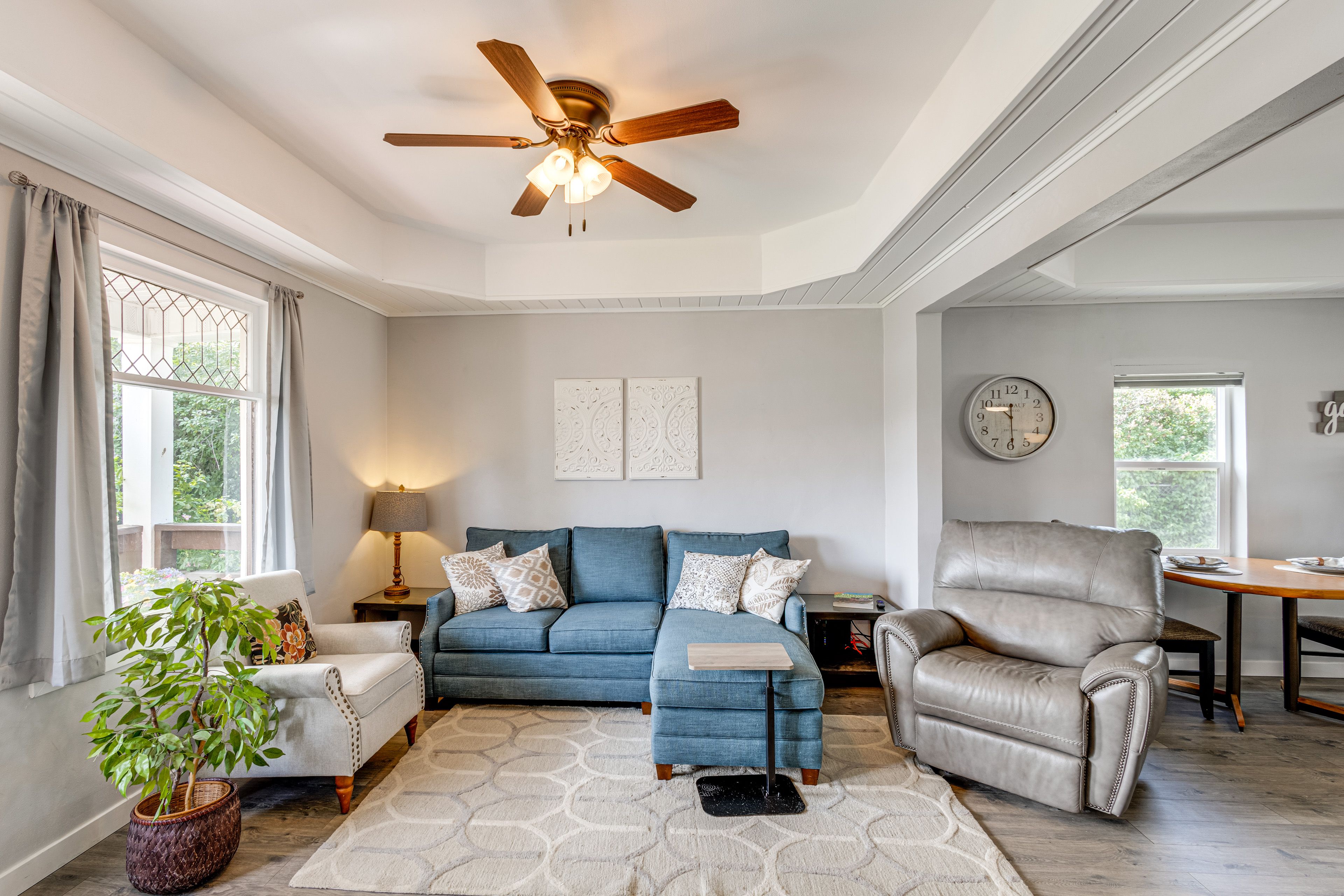 Montpelier Vacation Rental | 2BR | 2BA | 1,000 Sq Ft | 4 Steps Required