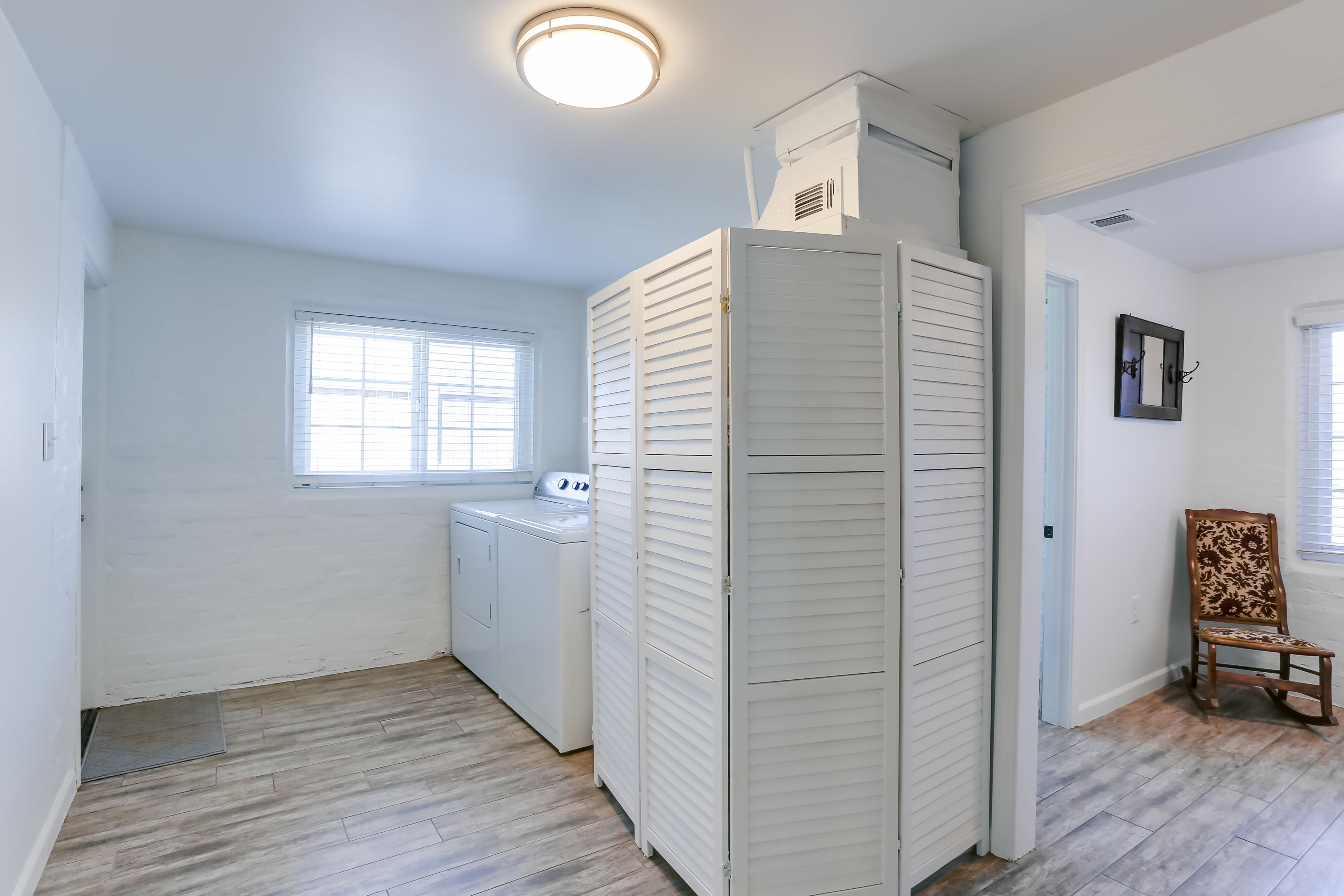 Laundry Area | Washer/Dryer | Hangers | Iron/Board