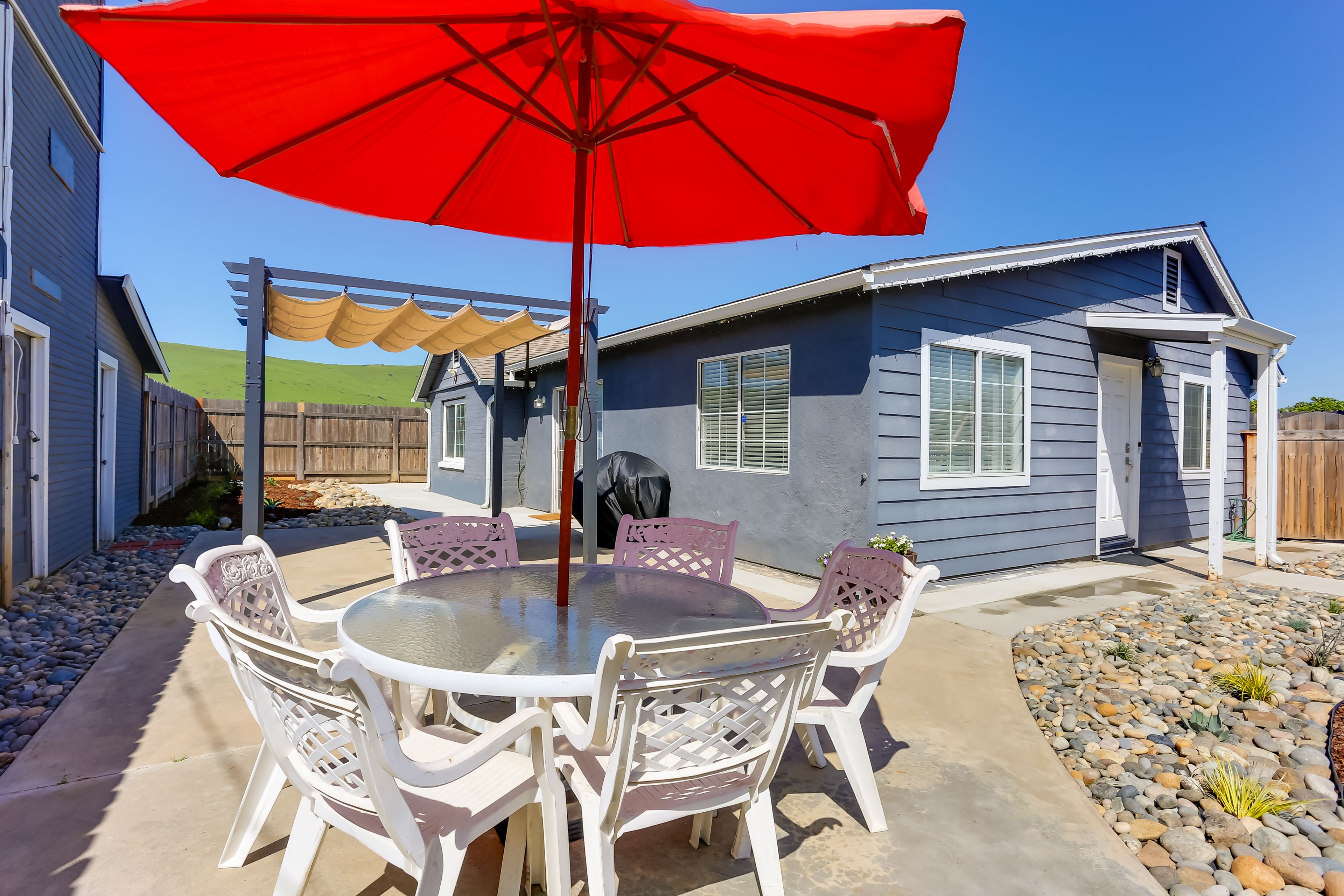 Patio | Grill | Outdoor Dining Area | Mountain Views