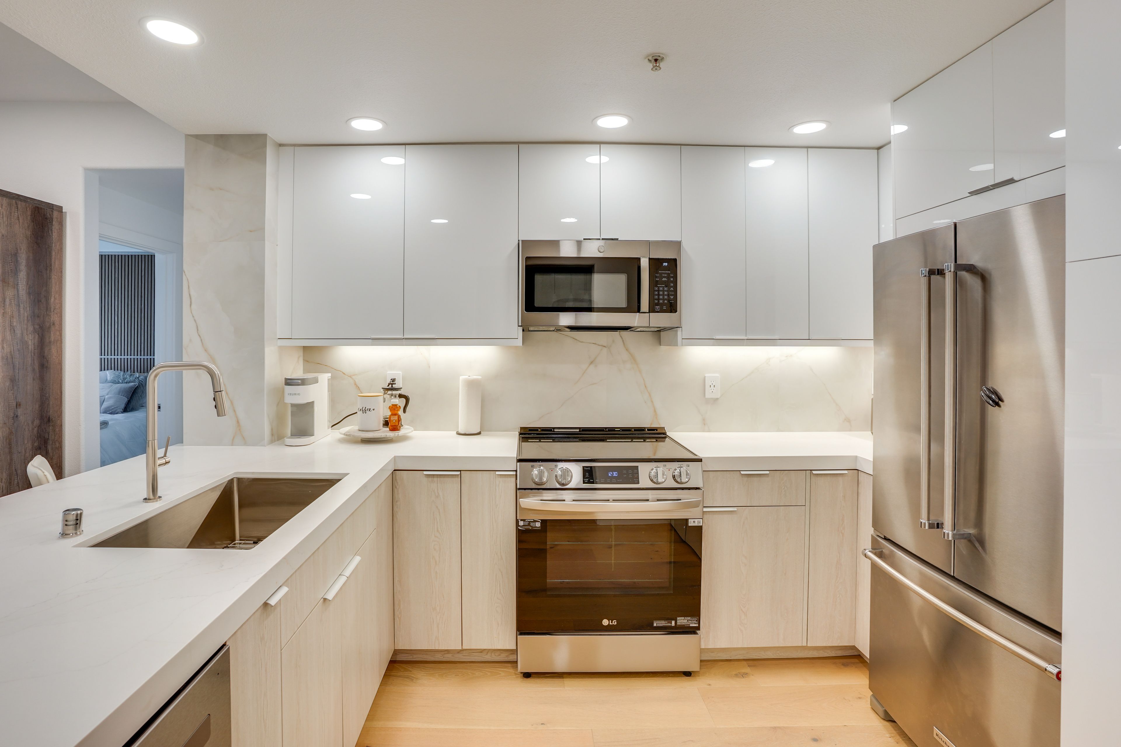 Kitchen | Keurig & French Press Coffee Makers | Dishwasher | Cooking Basics
